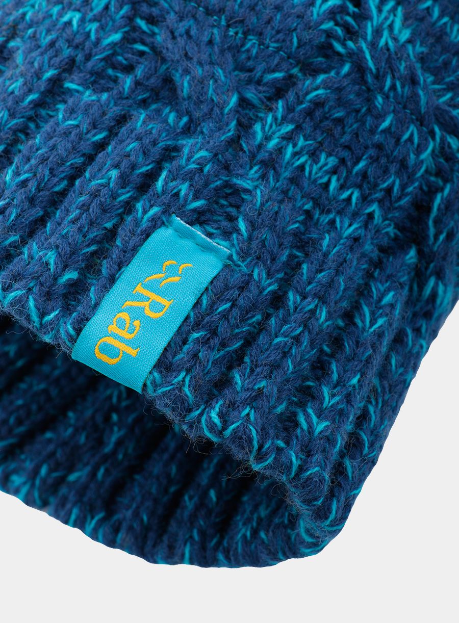 Шапка Rab Braid Beanie - ink/seaglass/dijon