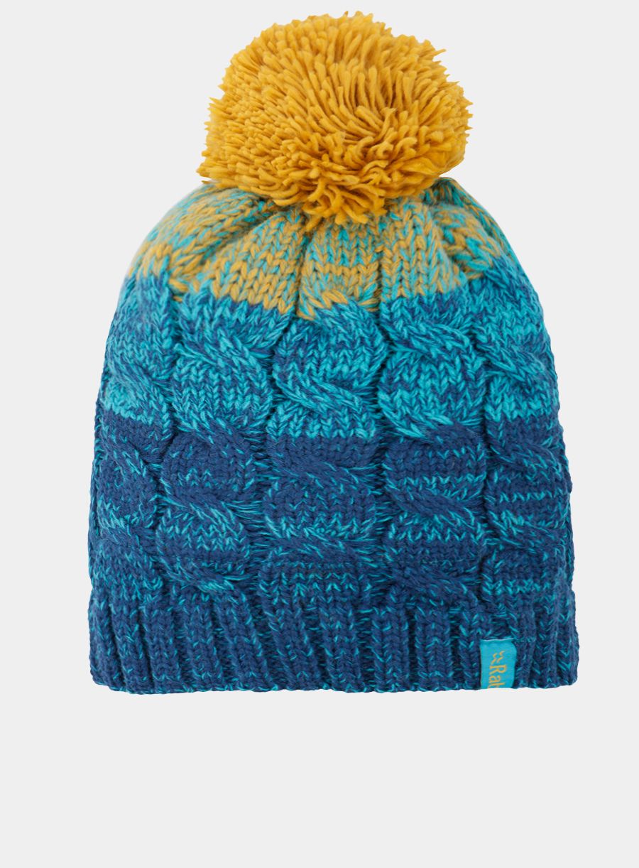 Шапка Rab Braid Beanie - ink/seaglass/dijon