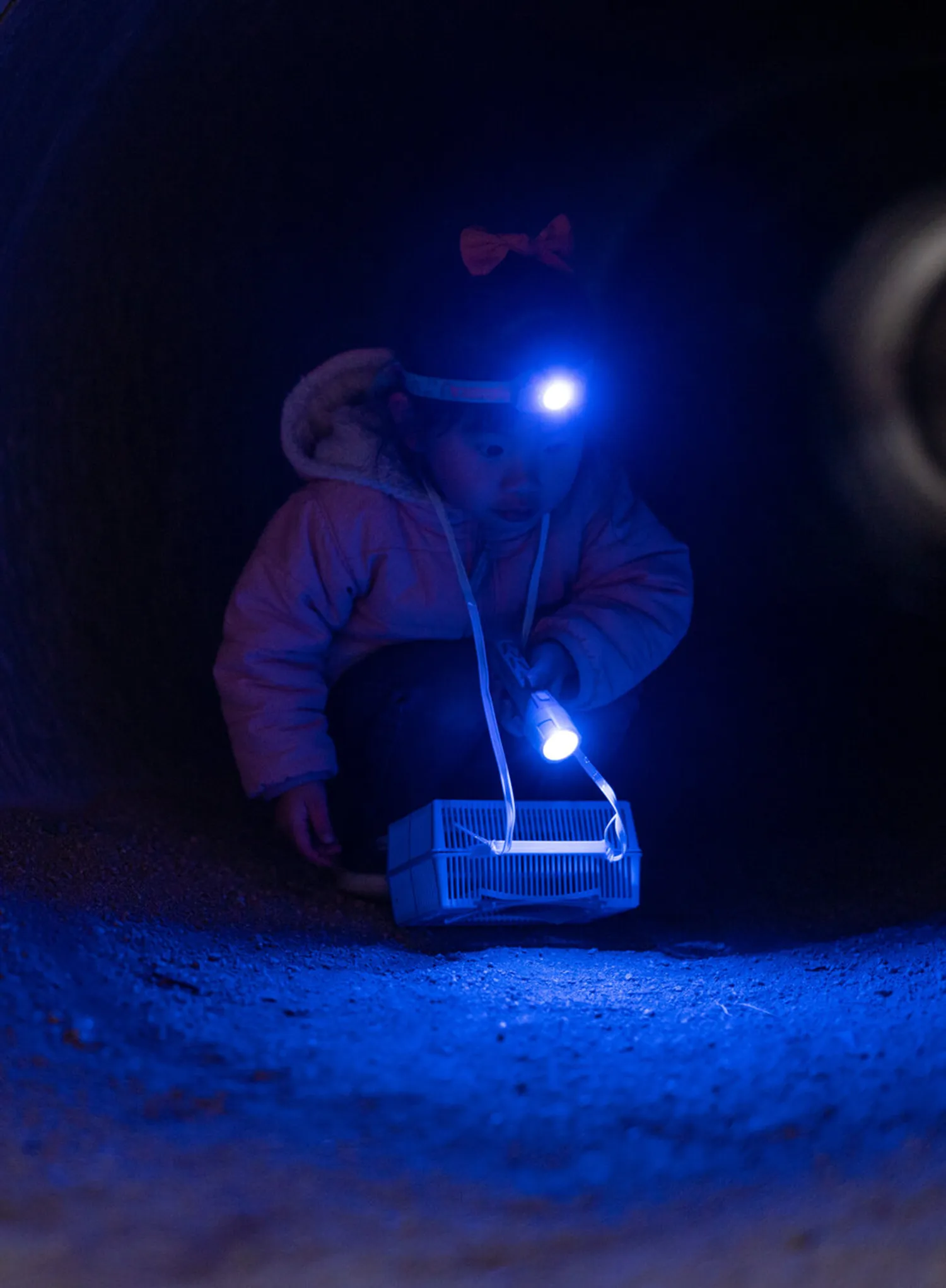 Ліхтар налобний Ledlenser Kidled2 - green (40 lm)