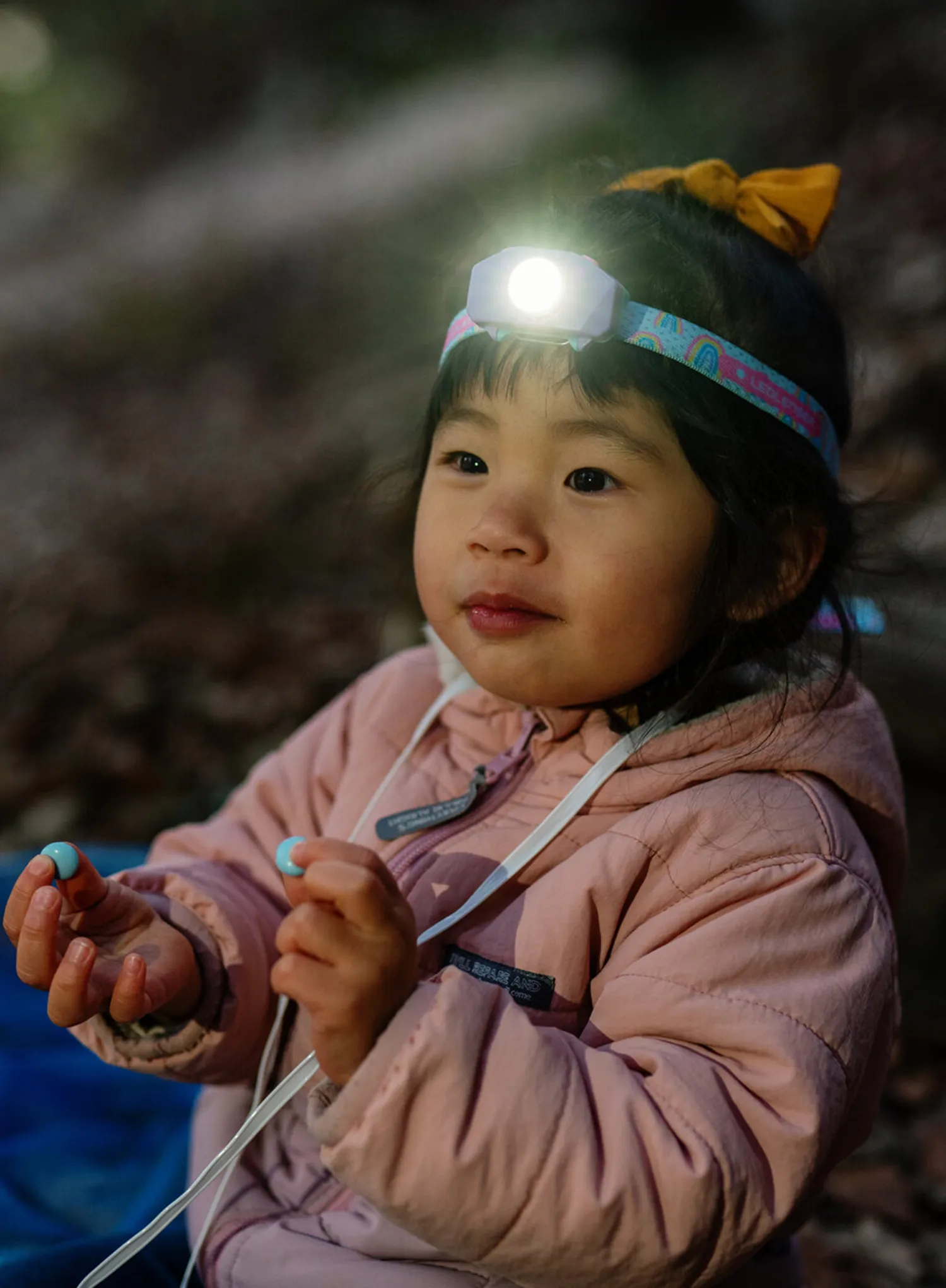 Ліхтар налобний Ledlenser Kidled2 - purple (40 lm)
