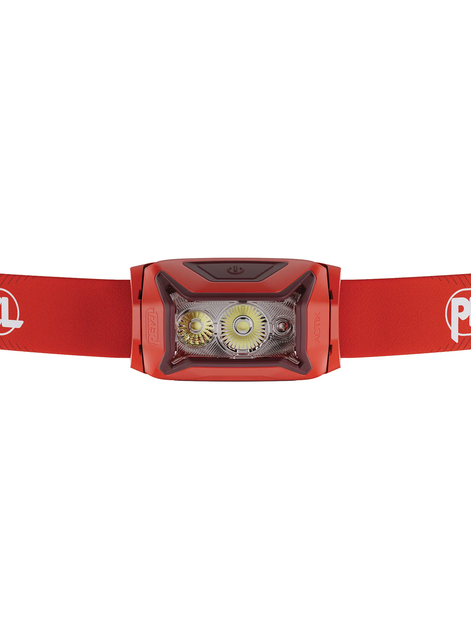 Ліхтар налобний Petzl Actik - red/orange (450 lm)