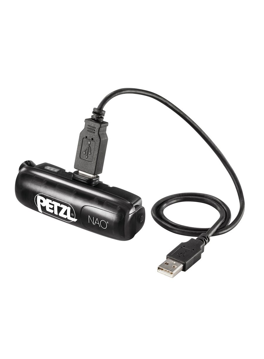 Ліхтар налобний Petzl Nao - black/white (700 lm)