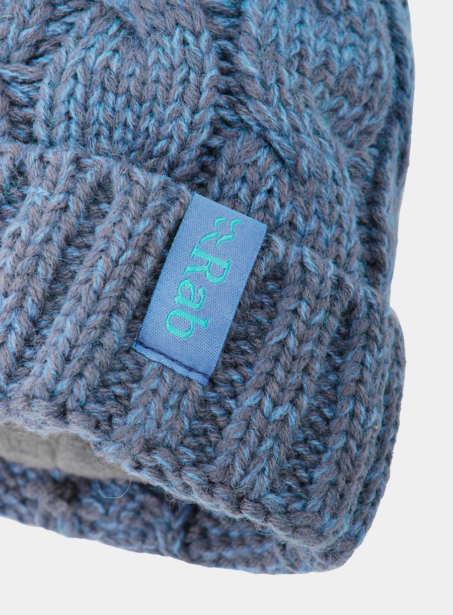 Шапка Rab Braid Beanie - steel/shadow/seaglass
