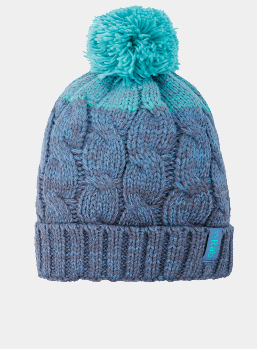 Шапка Rab Braid Beanie - steel/shadow/seaglass