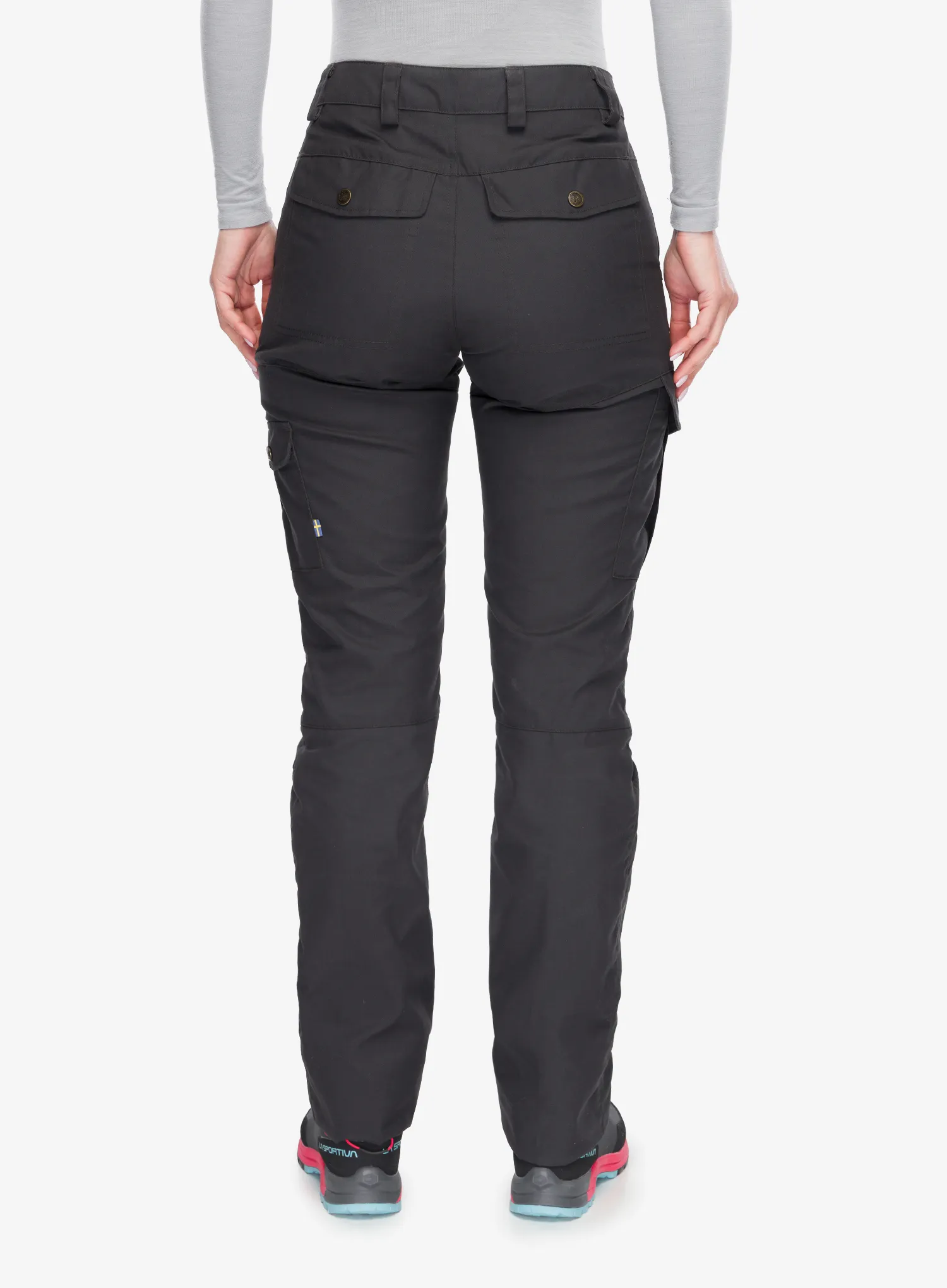 Штани трекінгові жіночі Fjallraven Karla Pro Trousers - dark grey