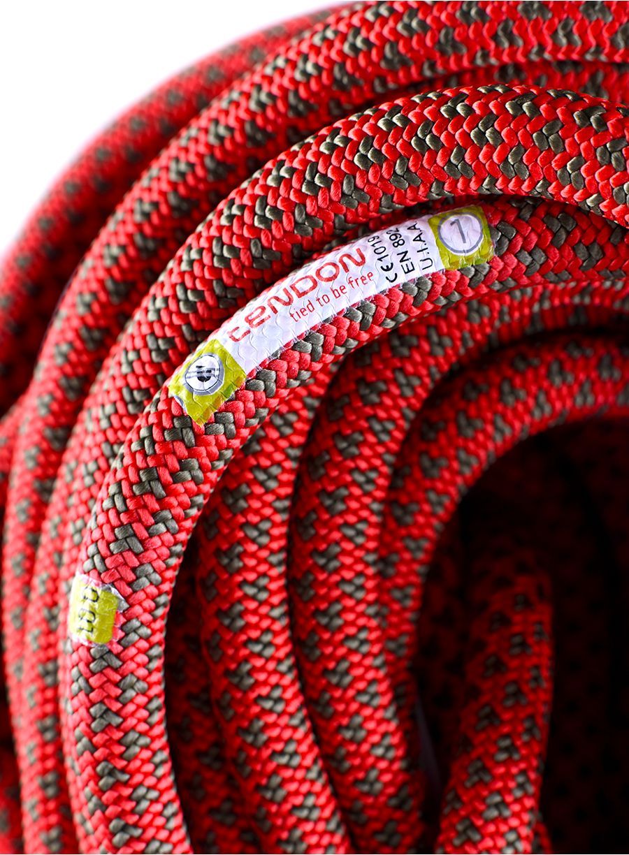 Мотузка для альпінізму Tendon Ambition 10.0 mm 50m - red
