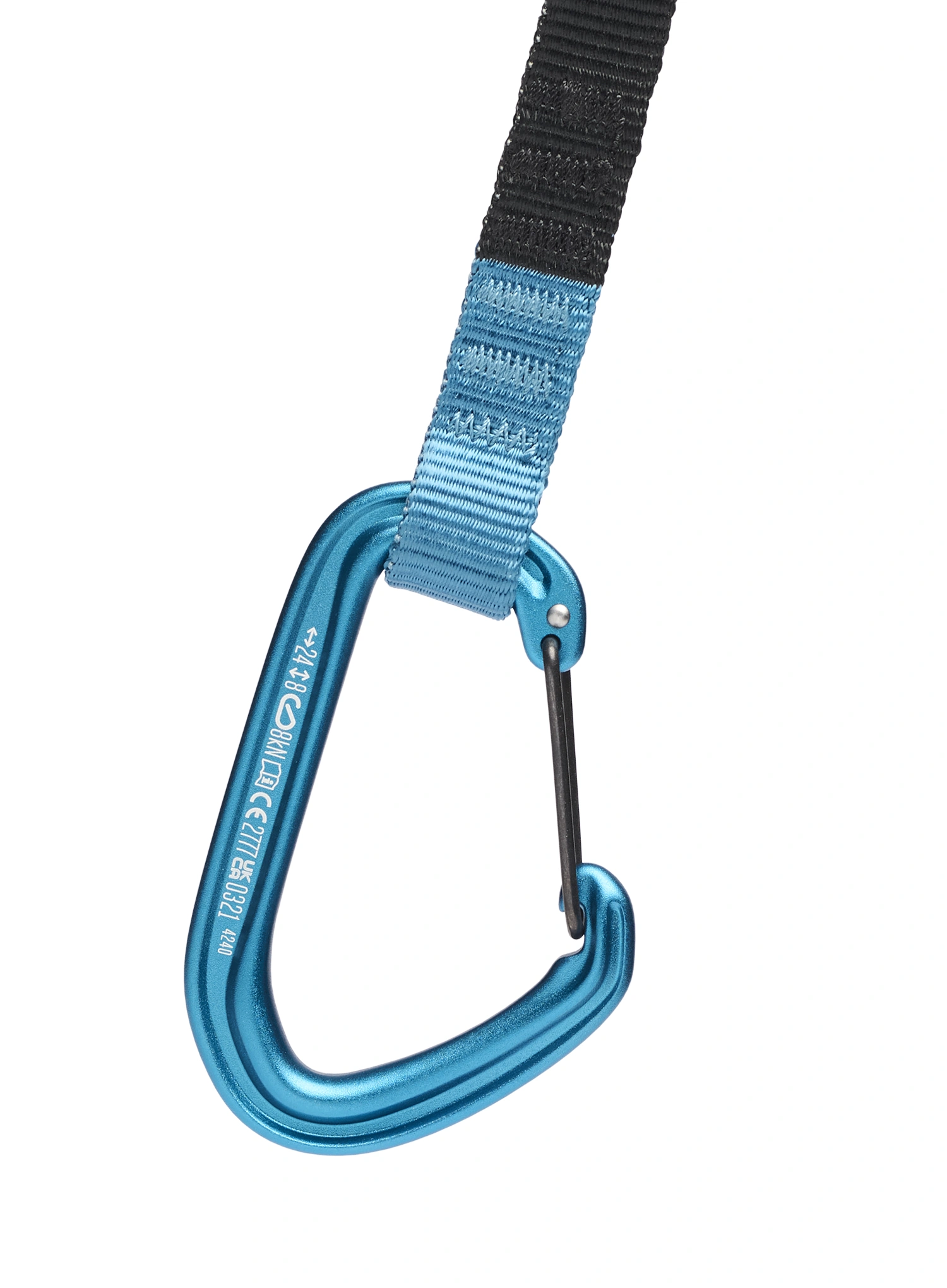 Відтяжка  Black Diamond HotWire Quickdraw 12cm - desert sky