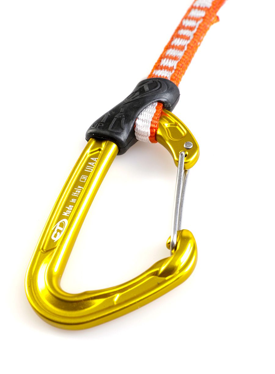 Відтяжка  Climbing Technology/SKYLOTEC Fly-Weight EVO Set DY 22 cm - red/gold