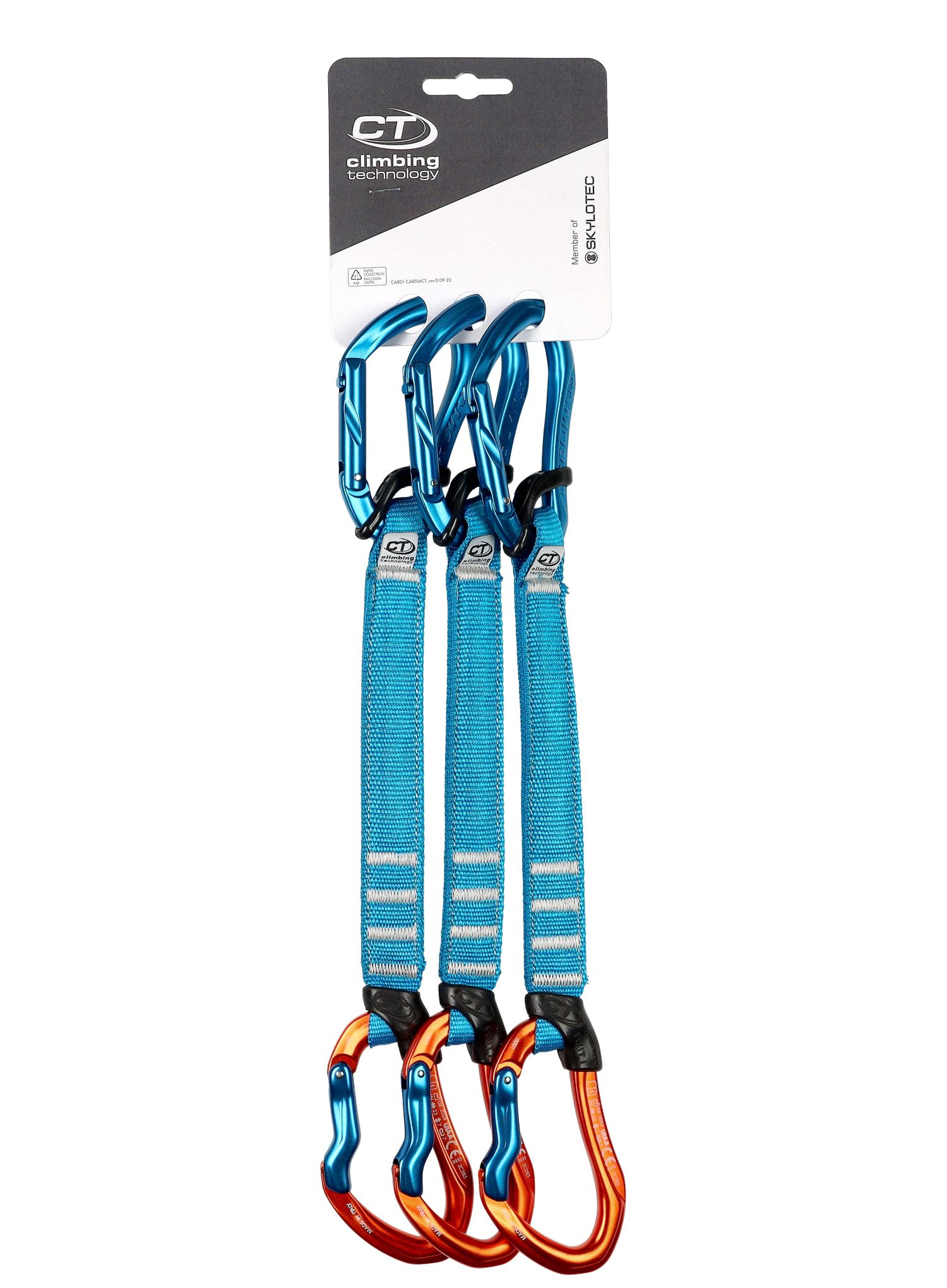 Відтяжка  Climbing Technology/SKYLOTEC  Morfo Set UL Pro 22 cm 3-Pack - blue/orange
