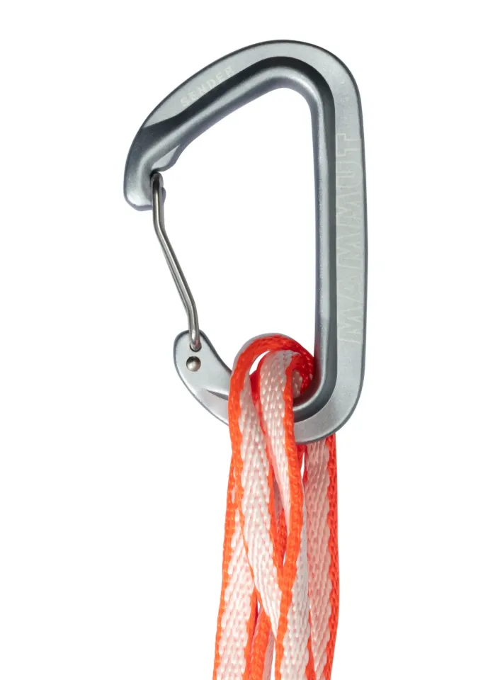Відтяжка  Mammut Sender Wire 60 cm Quickdraw  - light grey/gold