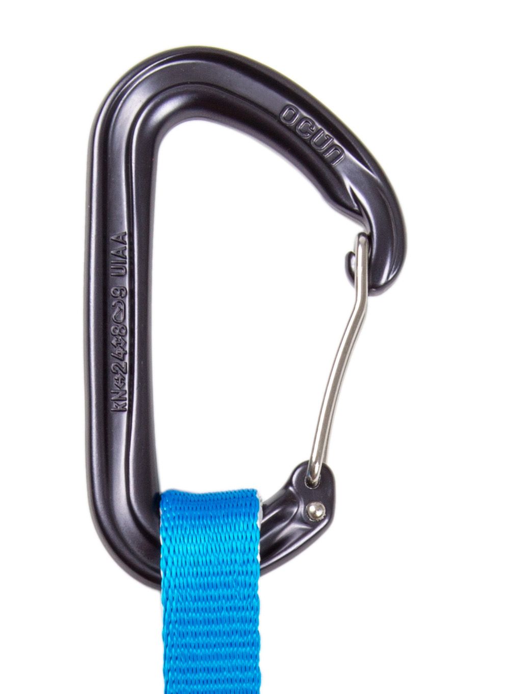 Відтяжка  Ocun Hawk QD Wire Eco-Pes 16 mm 15 cm - blue