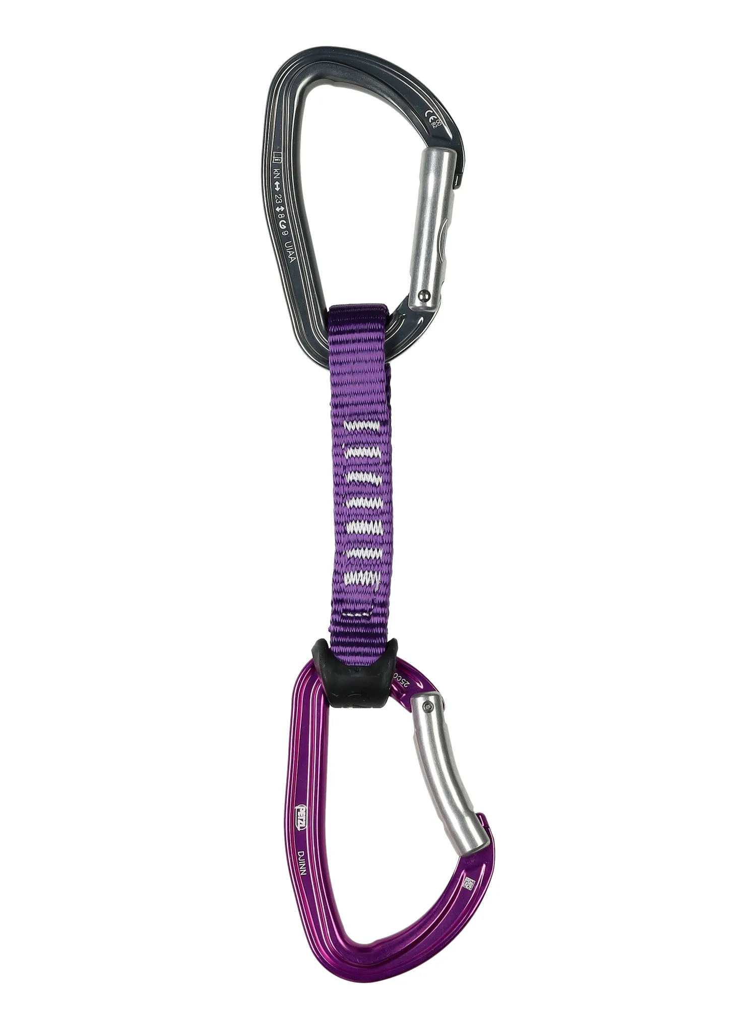 Відтяжка  Petzl Djinn Acess 12 cm - violet