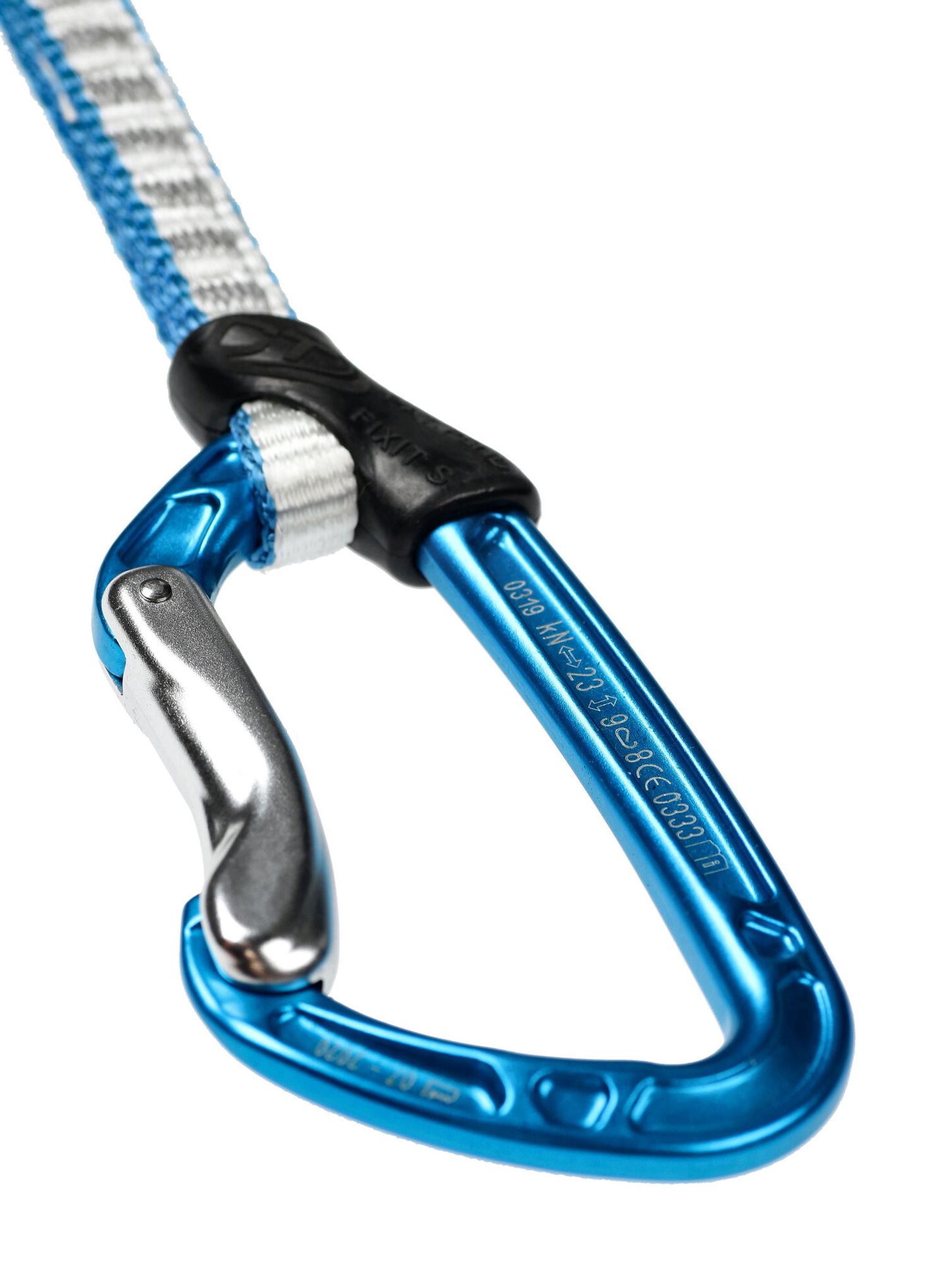 Відтяжка  Climbing Technology Aerial PRO Set DY 12cm - silver/ light blue
