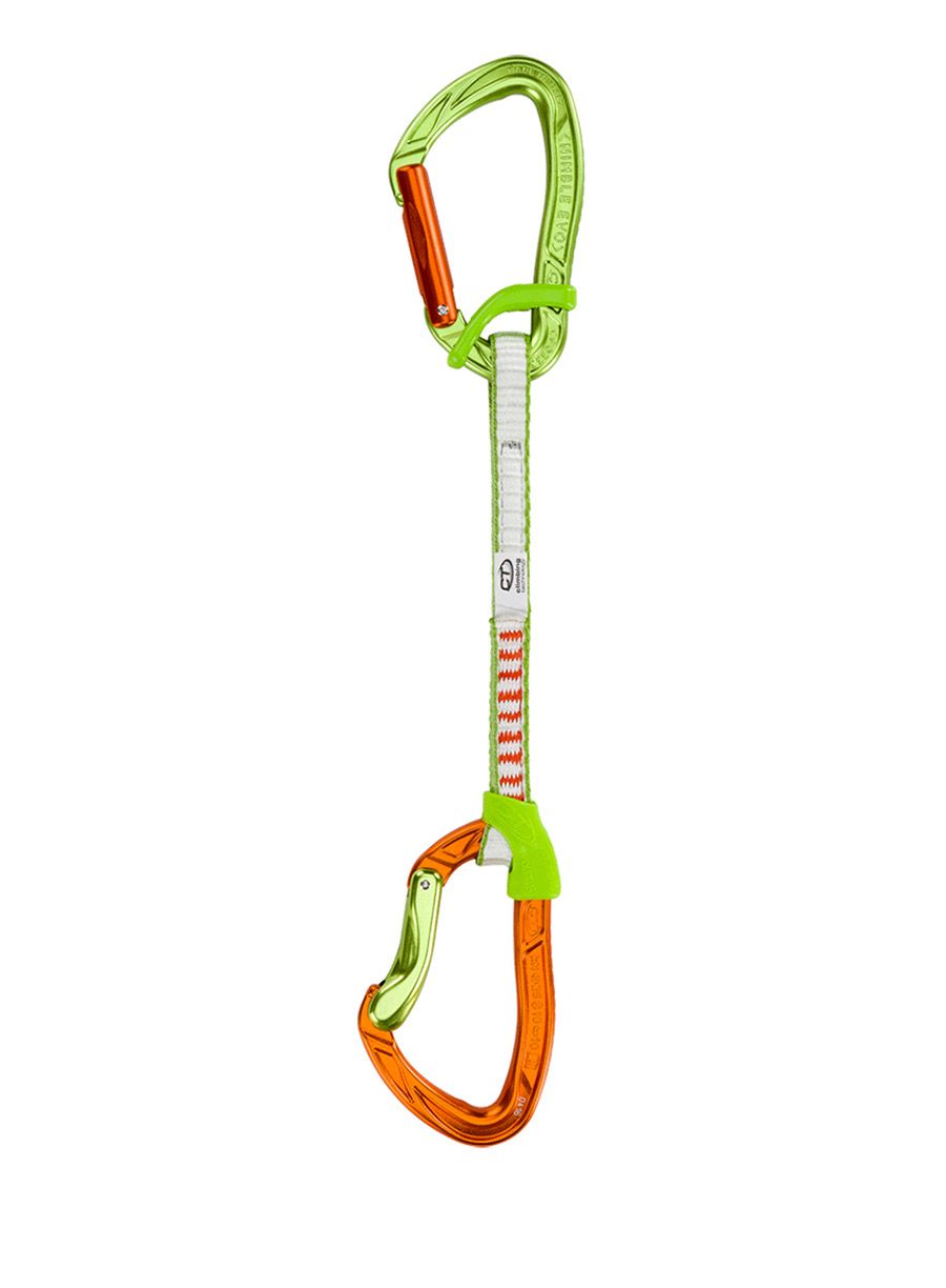 Відтяжка  Climbing Technology Nimble Fixbar Set DY 17 cm - green/orange