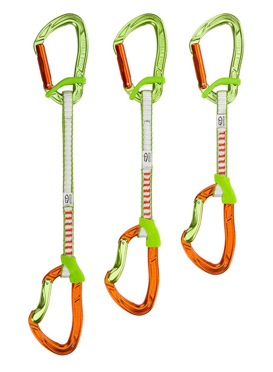 Відтяжка  Climbing Technology Nimble Fixbar Set DY 22 cm - green/orange