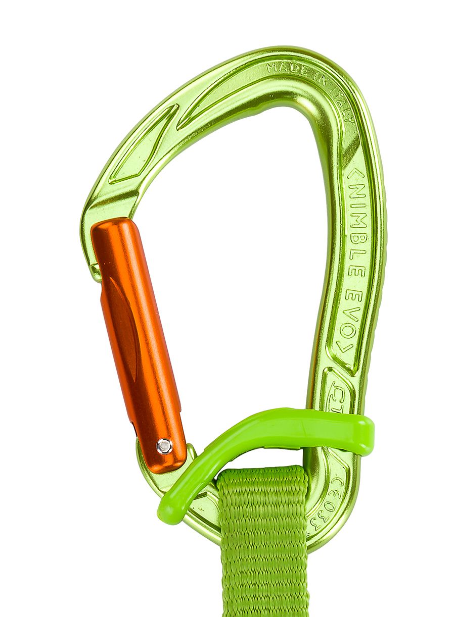 Відтяжка  Climbing Technology Nimble Fixbar Set NY 12 cm - green/orange