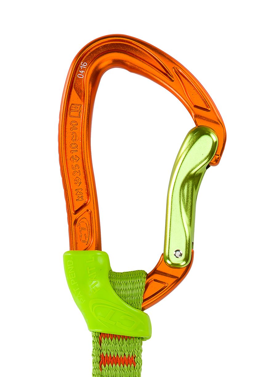 Відтяжка  Climbing Technology Nimble Fixbar Set NY 12 cm - green/orange