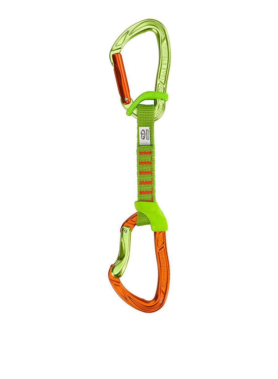 Відтяжка  Climbing Technology Nimble Fixbar Set NY 12 cm - green/orange