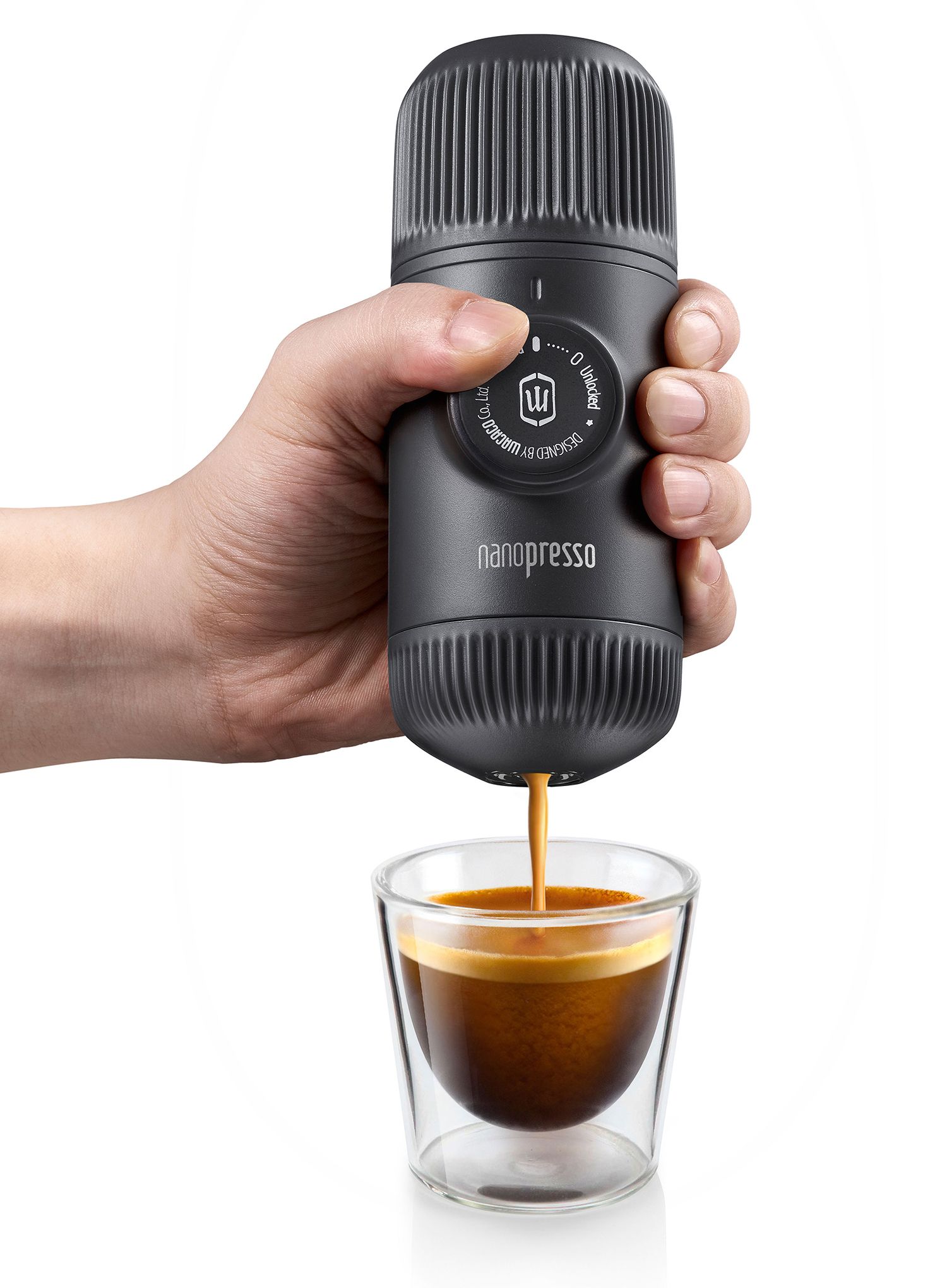 Кавоварка Wacaco Nanopresso + adapter - grey