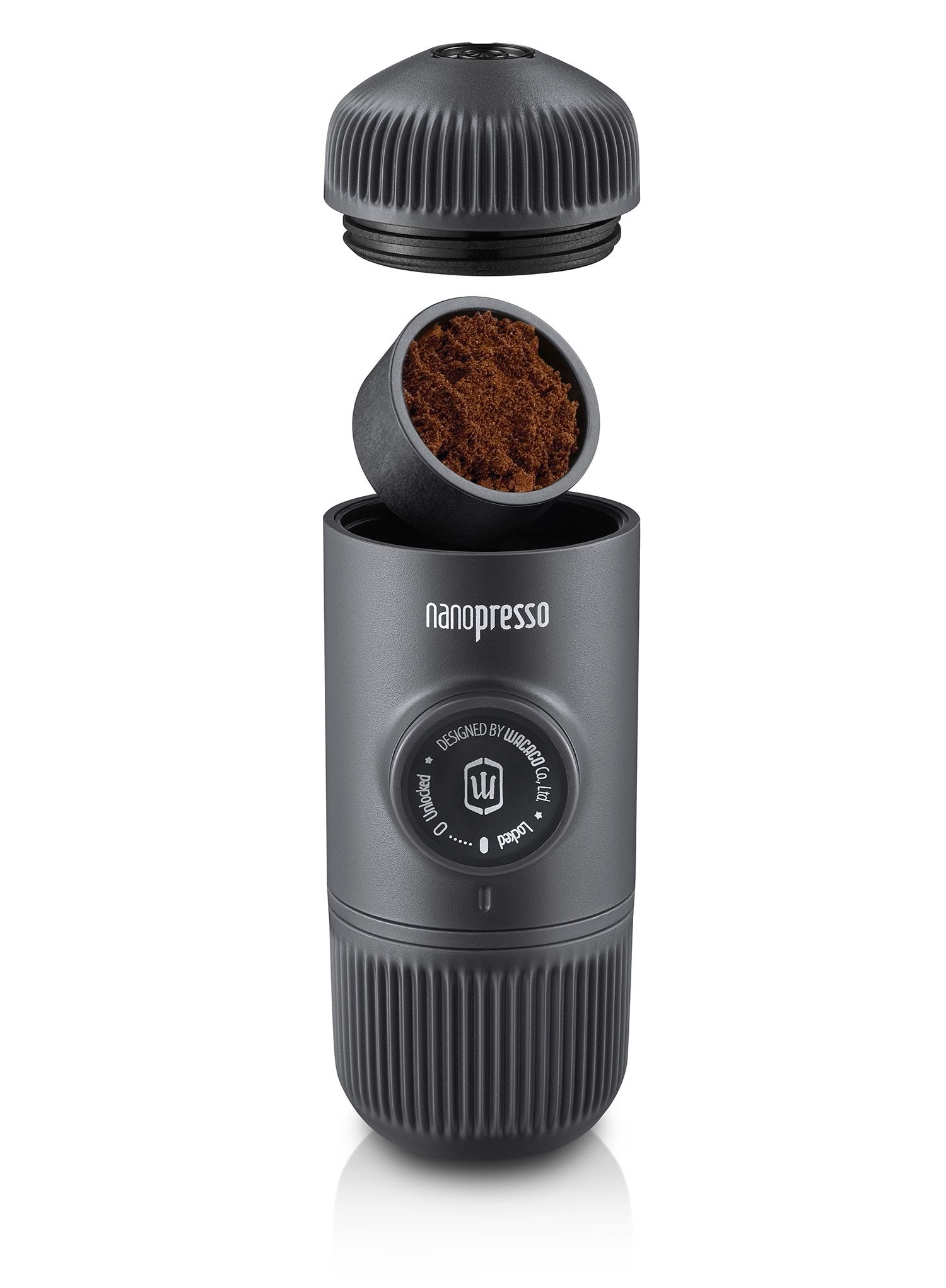Кавоварка Wacaco Nanopresso + adapter - grey