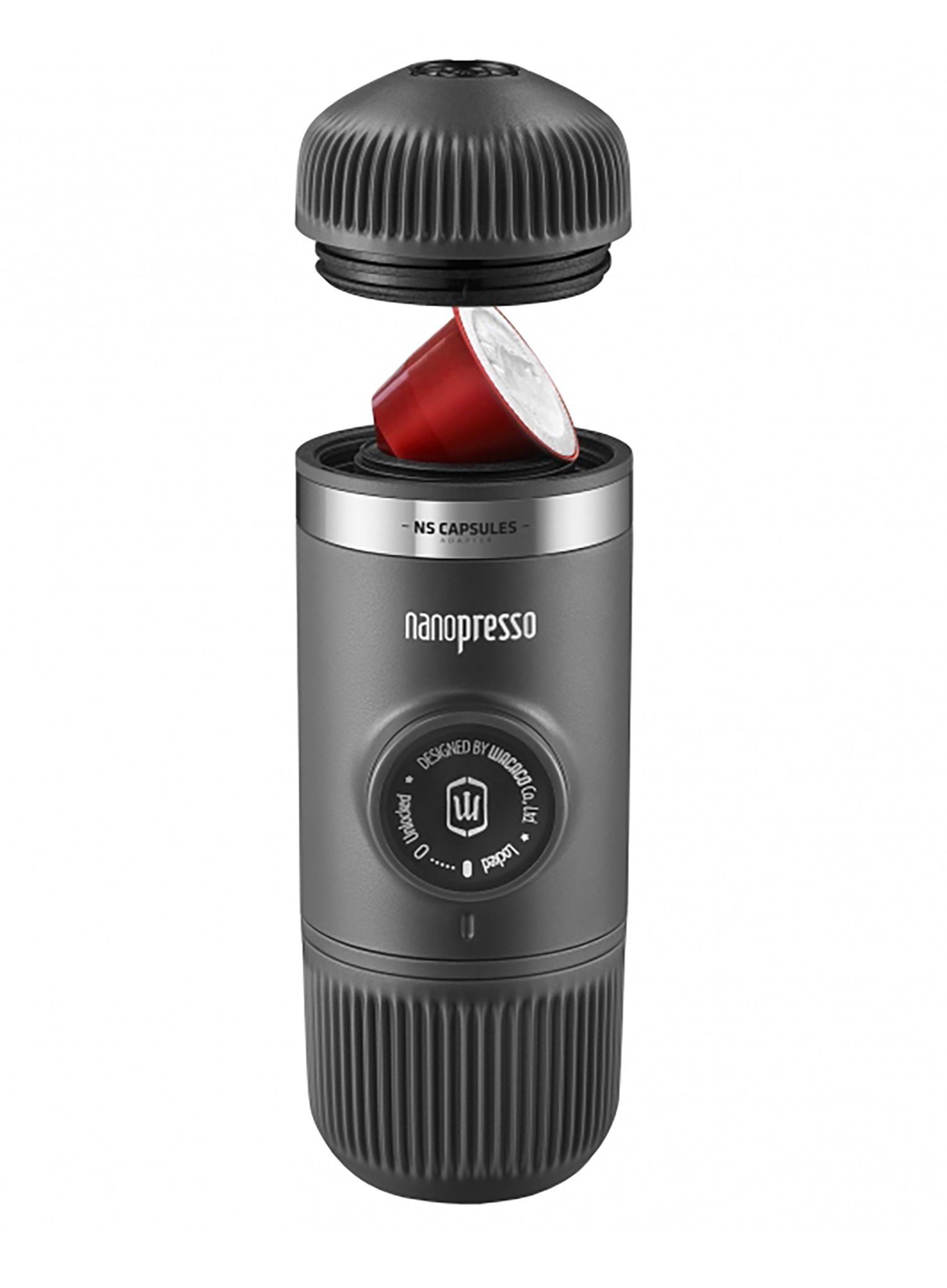 Кавоварка Wacaco Nanopresso + adapter - grey
