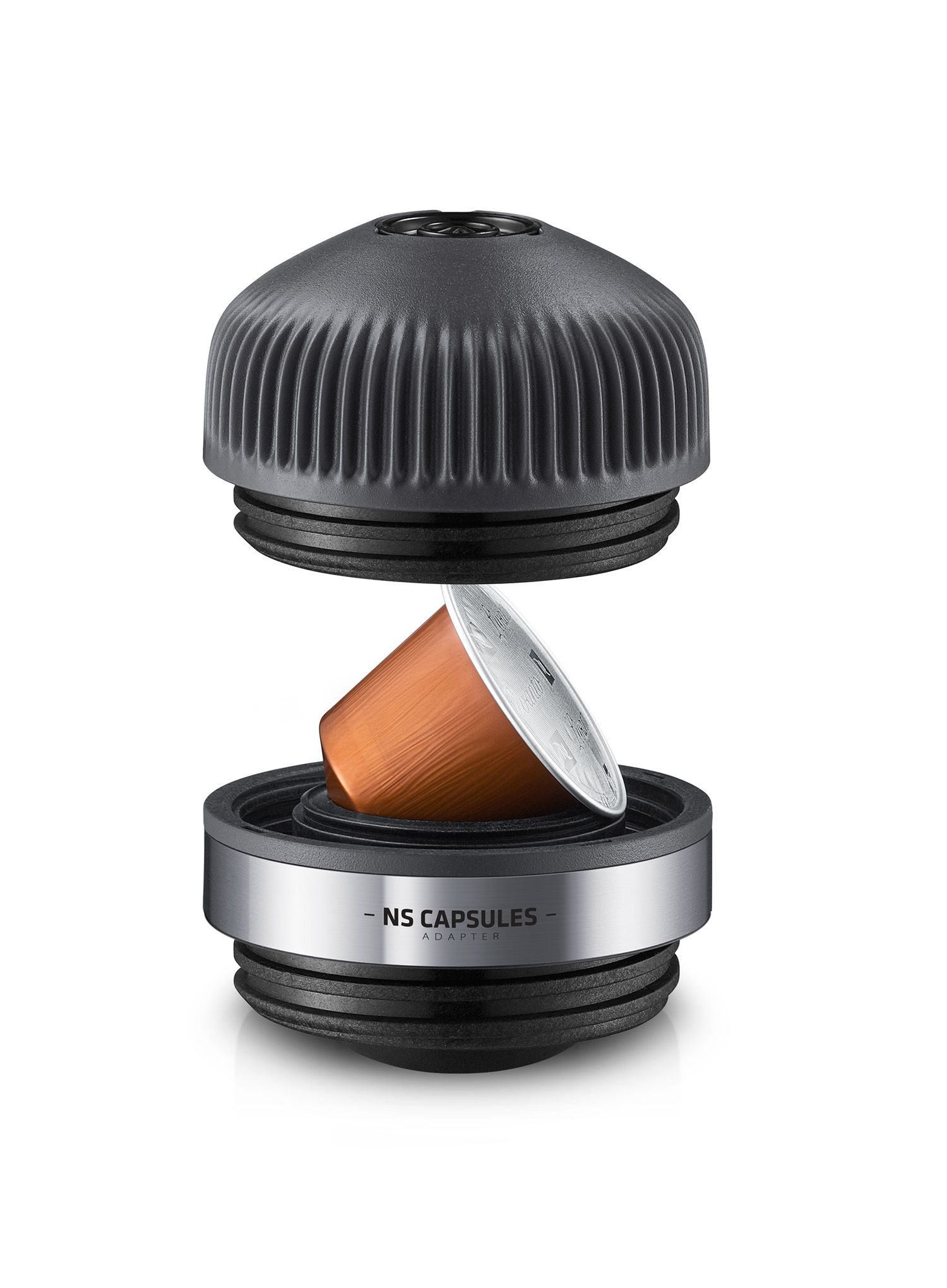 Кавоварка Wacaco Nanopresso + adapter - grey