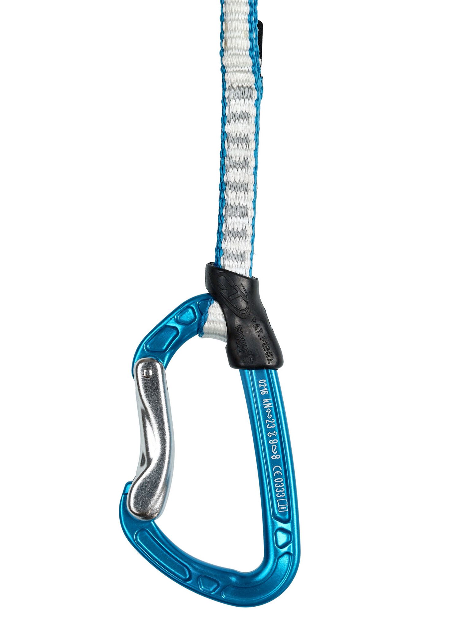 Відтяжка  Climbing Technology Aerial Pro DY Set 22cm - silver/light blue