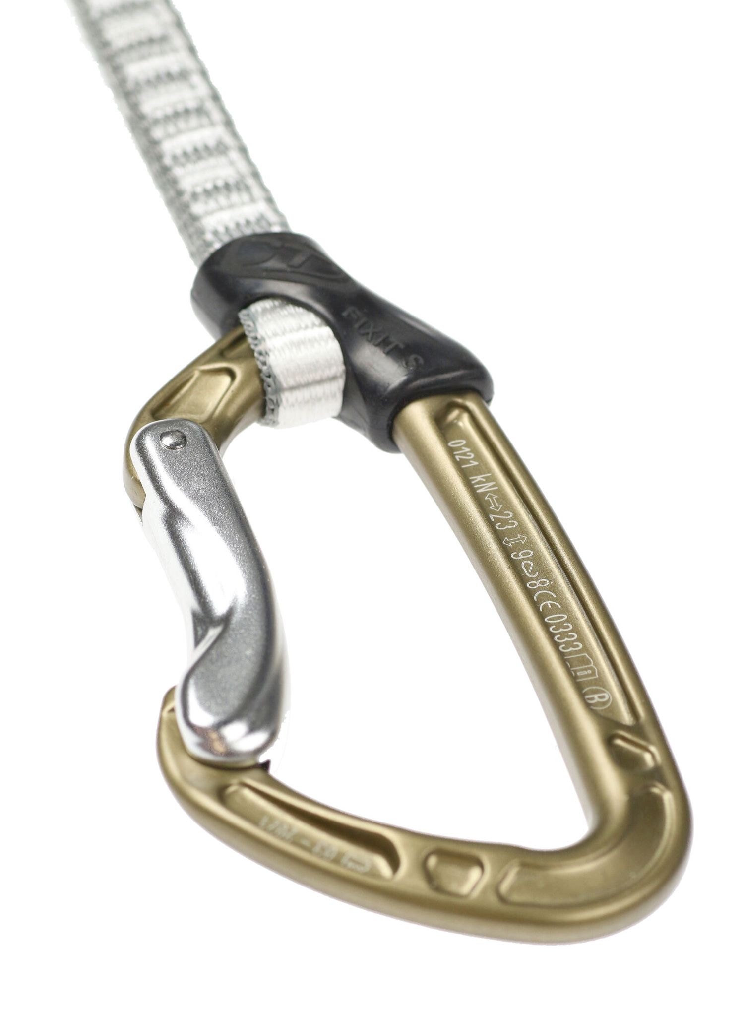 Відтяжка  Climbing Technology/SKYLOTEC Aerial PRO Set DY HC 17 cm - silver/brown