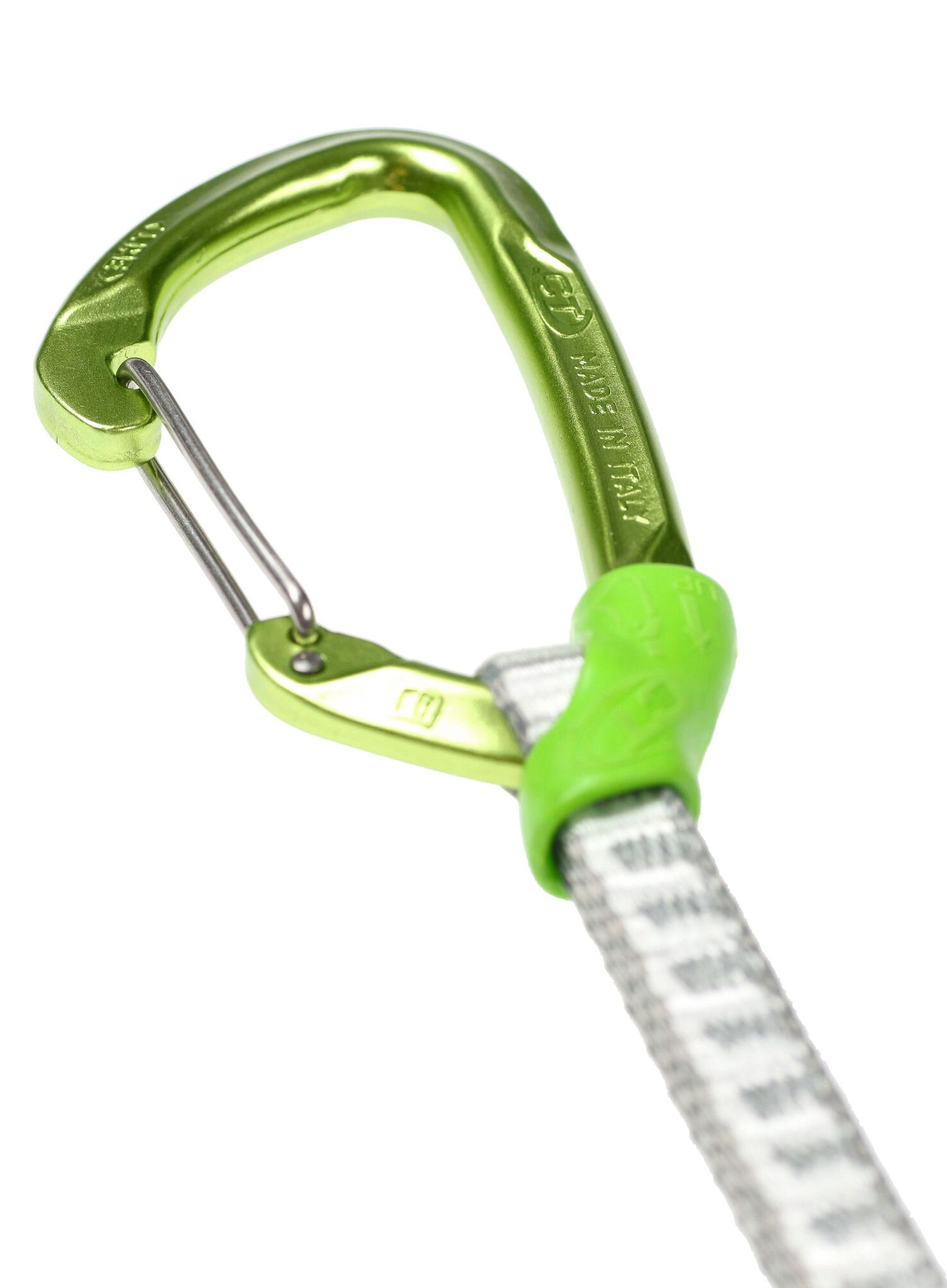 Відтяжка  Climbing Technology Lime Set M-DY 12 cm - grey/green