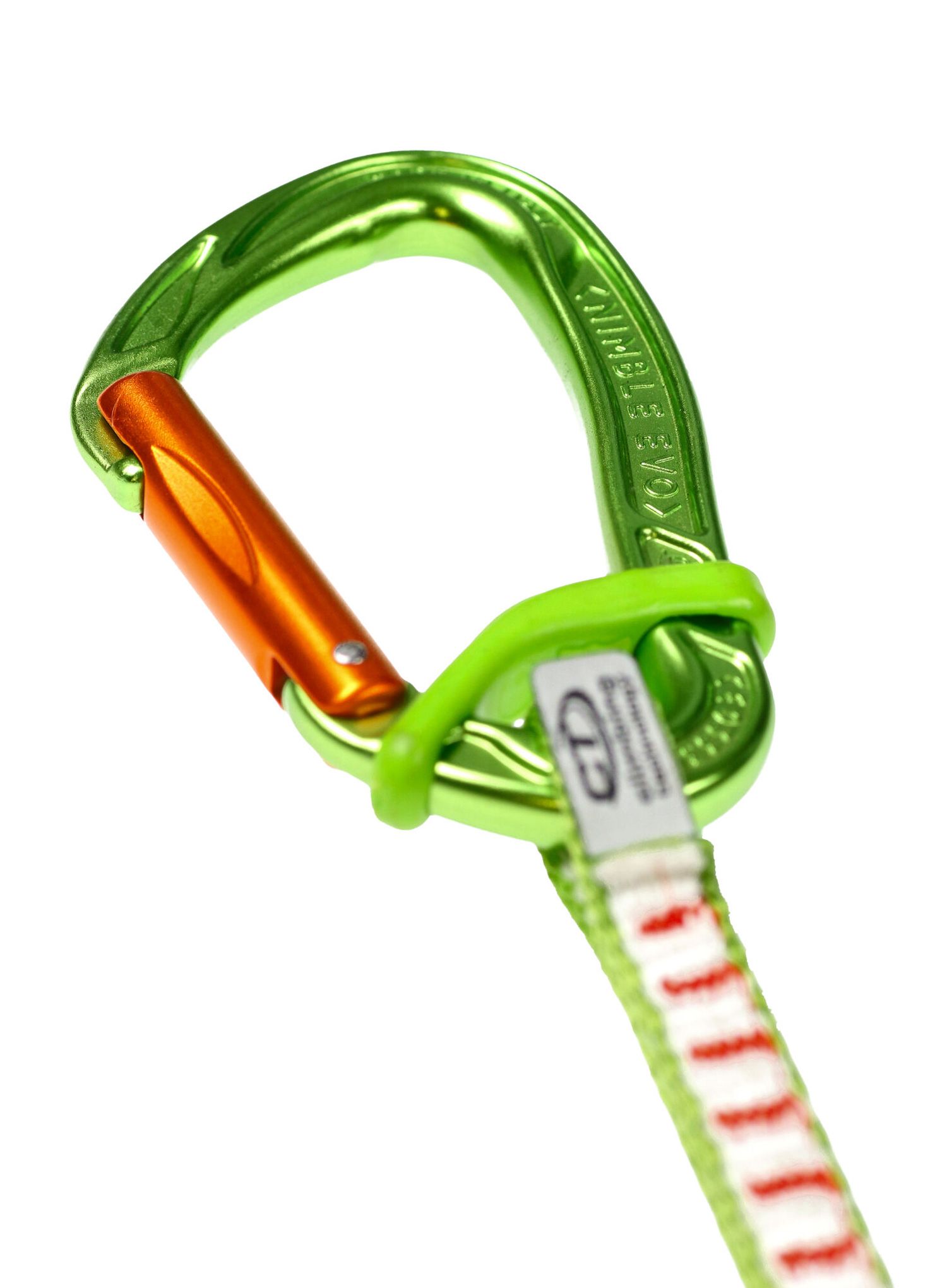 Відтяжка  Climbing Technology Nimble Fixbar Set DY 12 cm - green/orange
