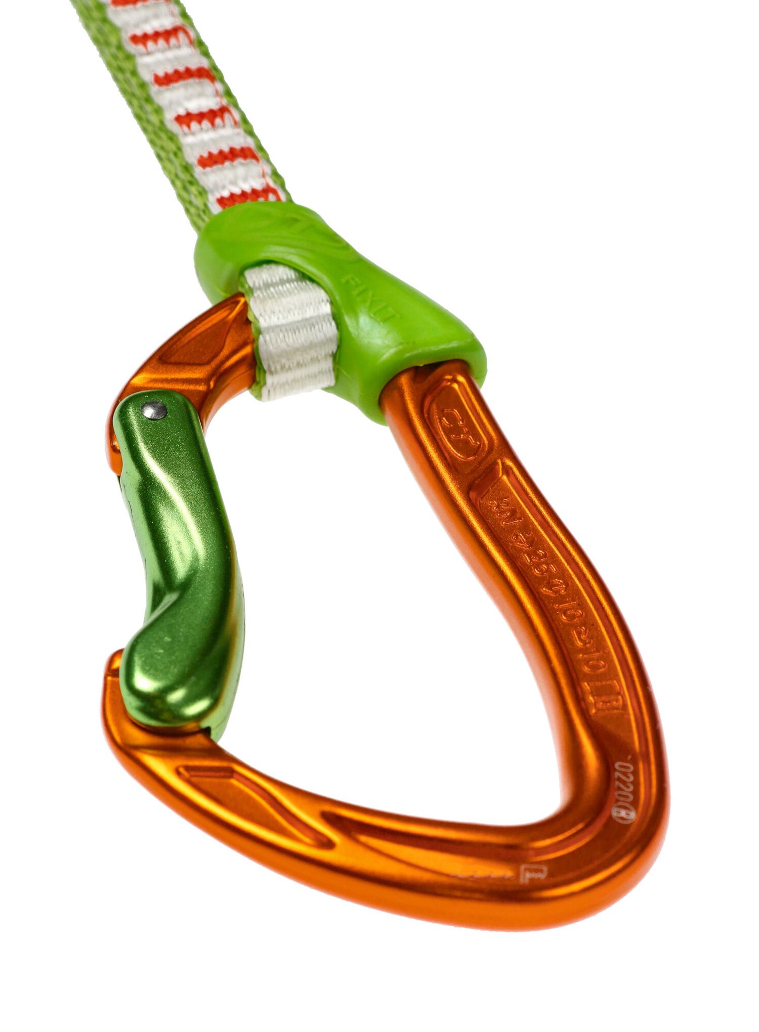Відтяжка  Climbing Technology Nimble Fixbar Set DY 12 cm - green/orange
