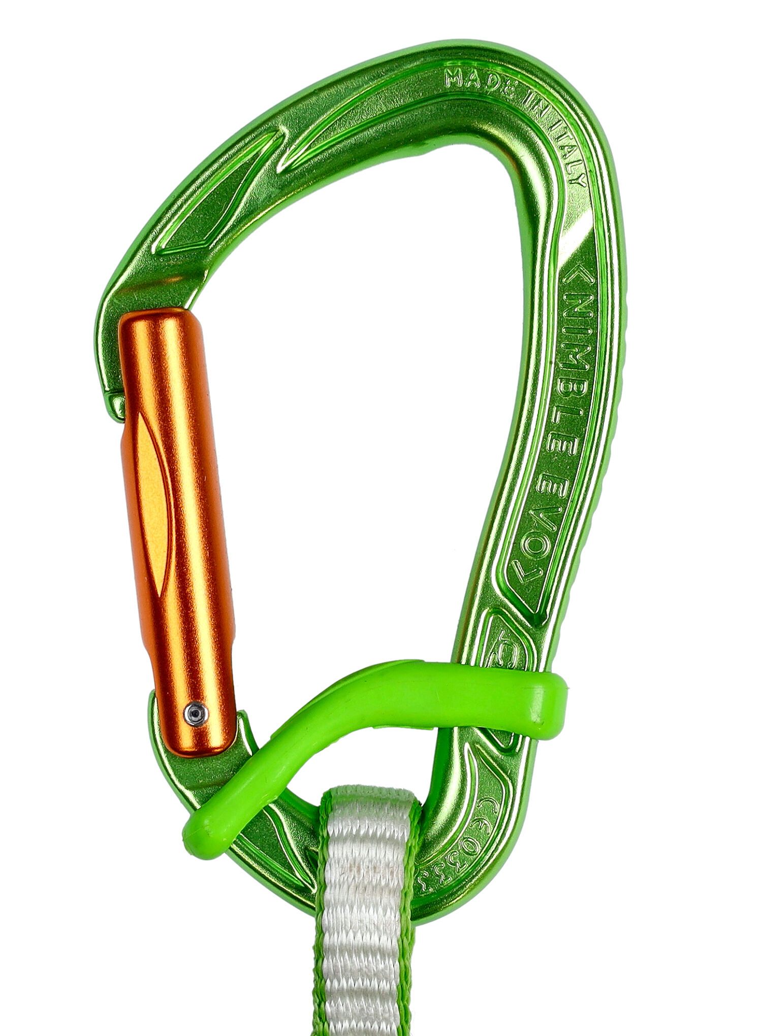 Відтяжка  Climbing Technology Nimble Fixbar Set DY 17 cm - green/orange