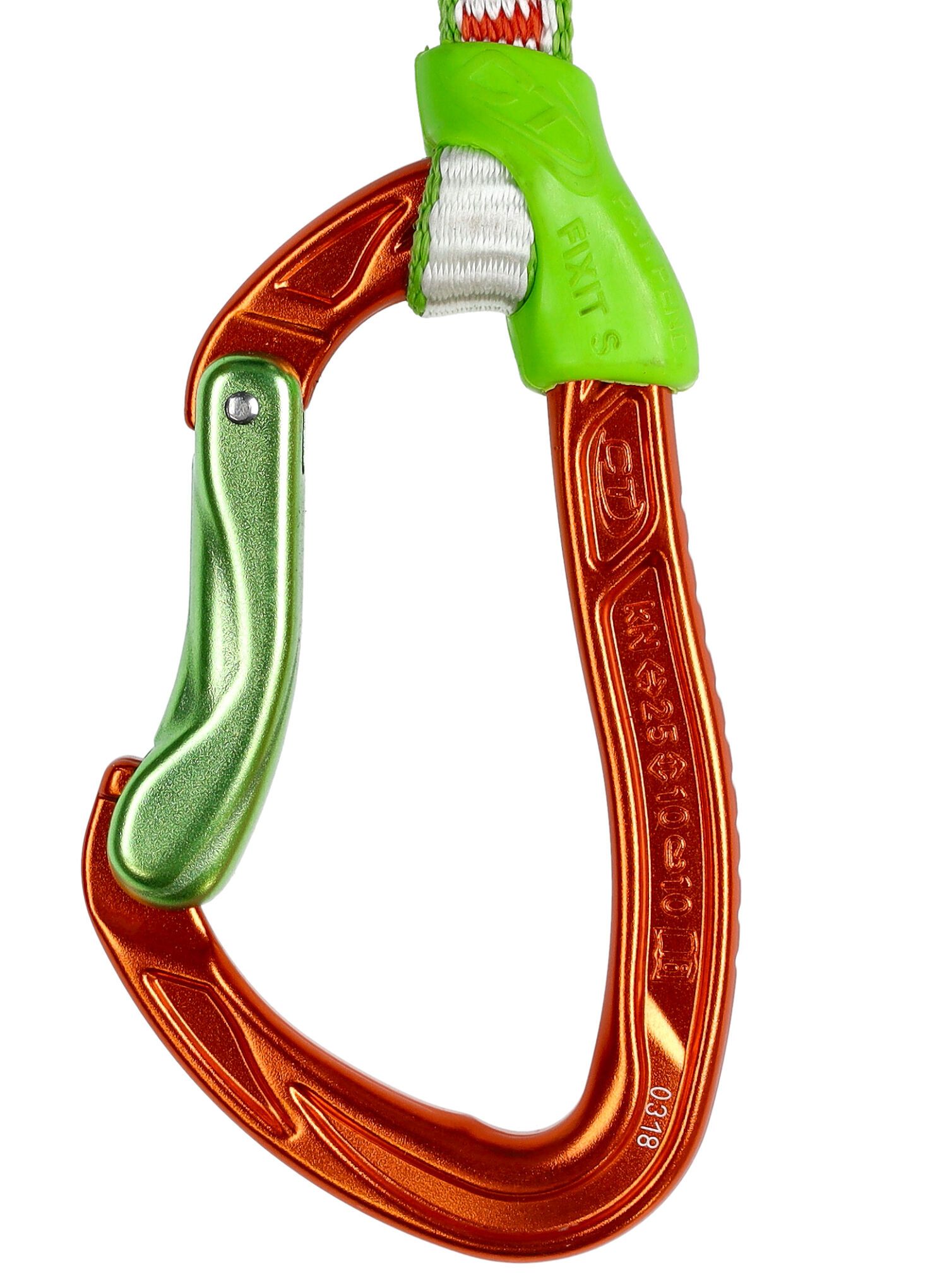 Відтяжка  Climbing Technology Nimble Fixbar Set DY 22 cm - green/orange