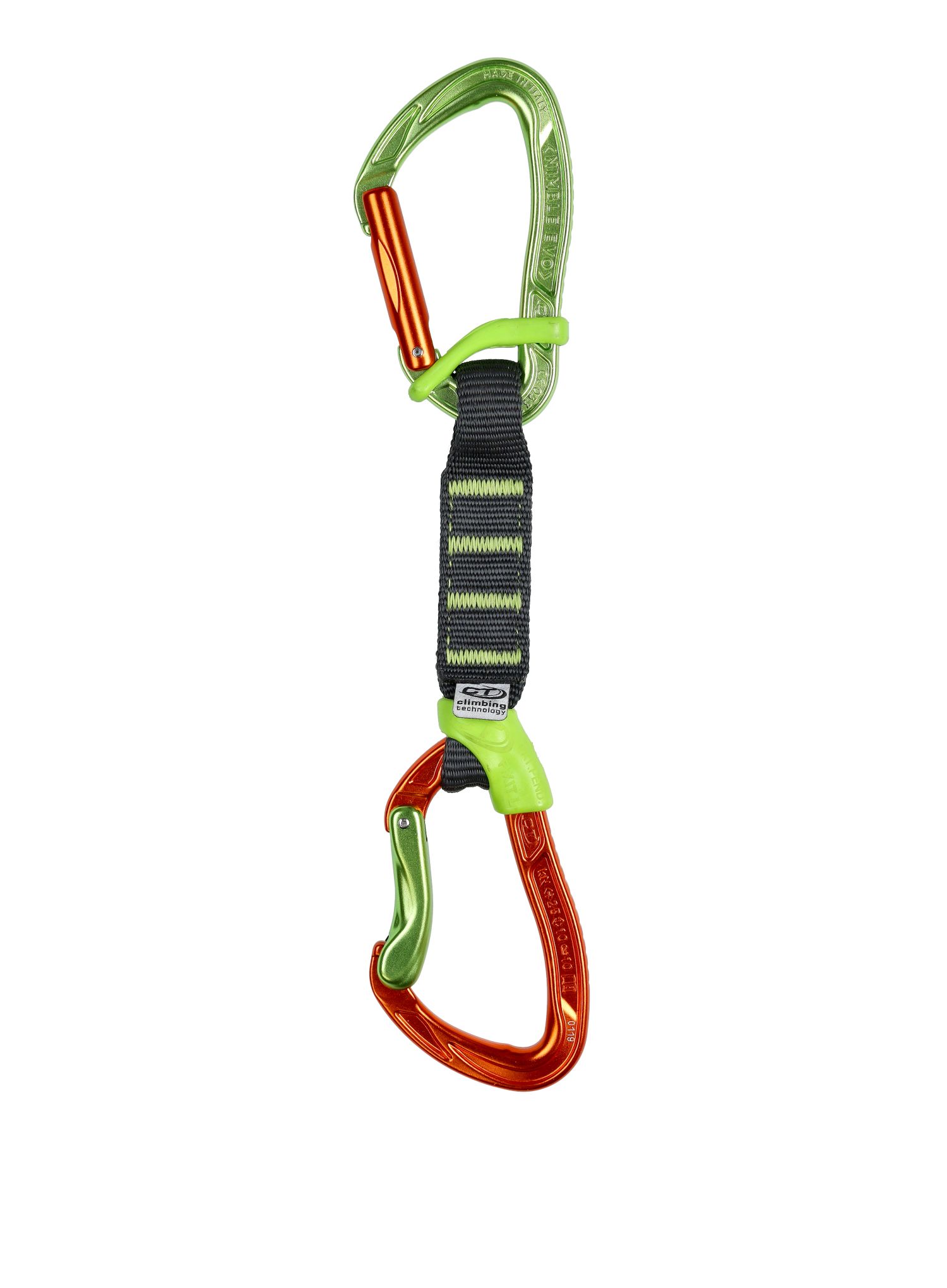 Відтяжка  Climbing Technology Nimble Fixbar Set NY Pro 12 cm - green/orange