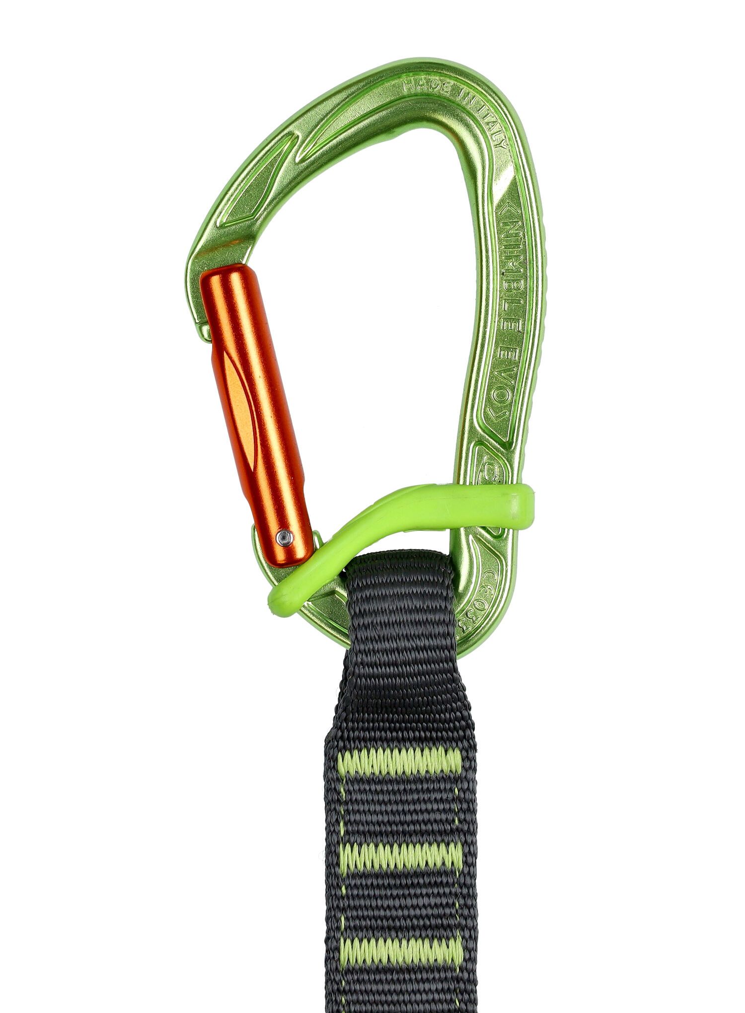 Відтяжка  Climbing Technology Nimble Fixbar Set NY Pro 12 cm - green/orange