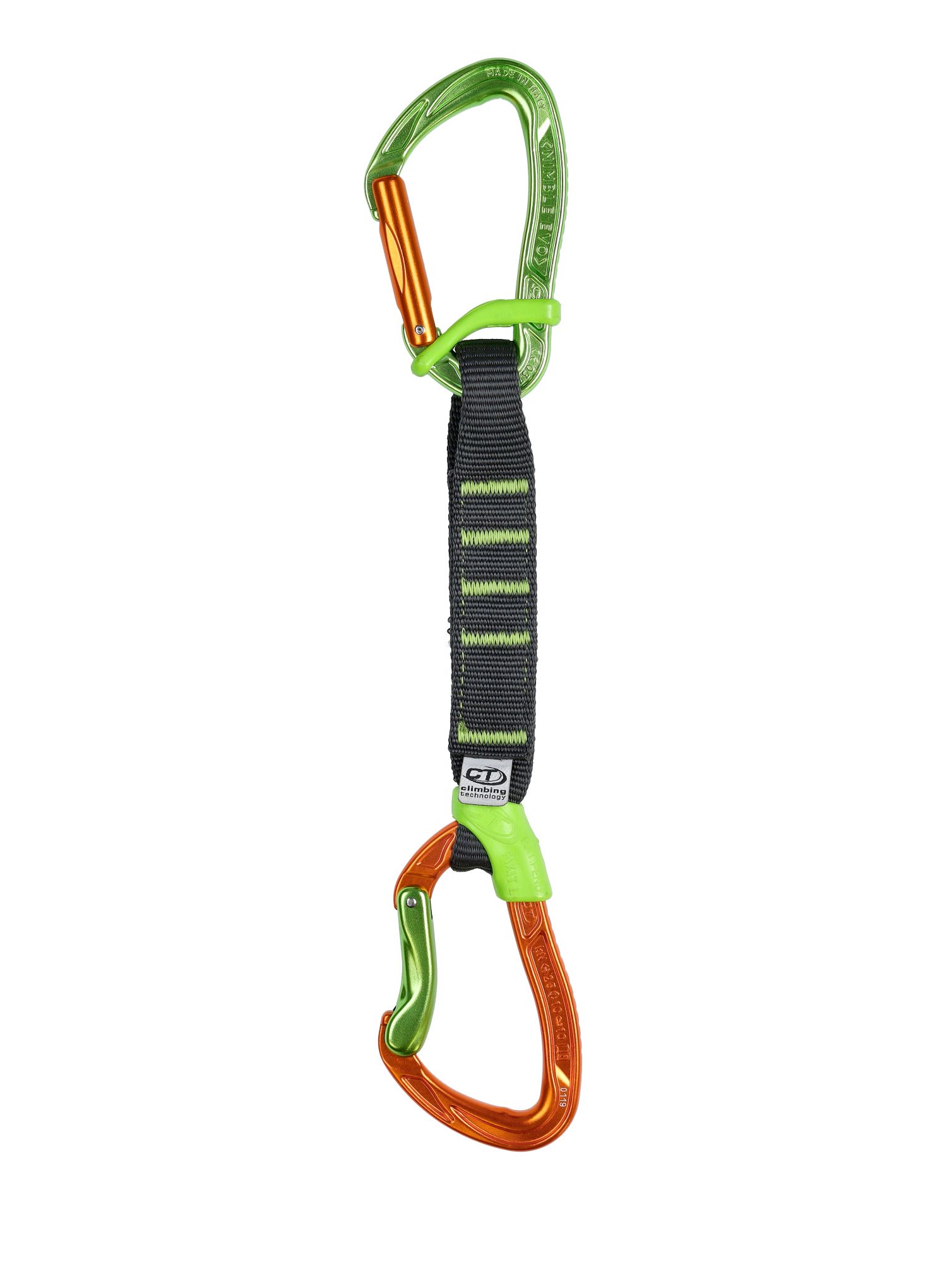 Відтяжка  Climbing Technology/SKYLOTEC Nimble Fixbar Set NY Pro 17cm - green/orange