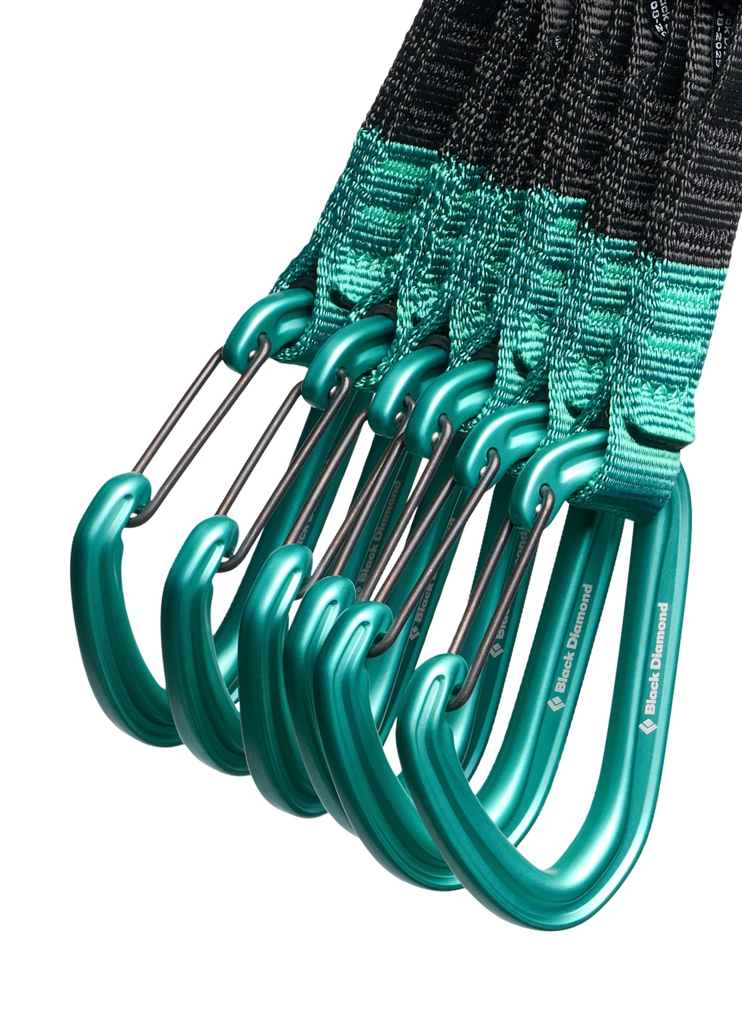 відтяжки Black Diamond HotForge Hybrid Quickpack 12 cm - clean green