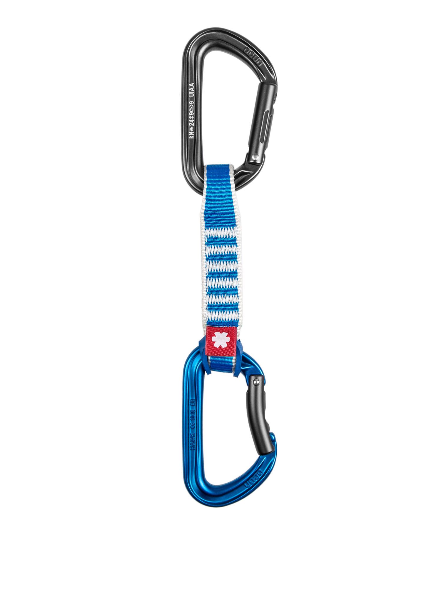 відтяжки Ocun Hawk QD Zoom PA 15/22 mm 12 cm 6-pack - blue
