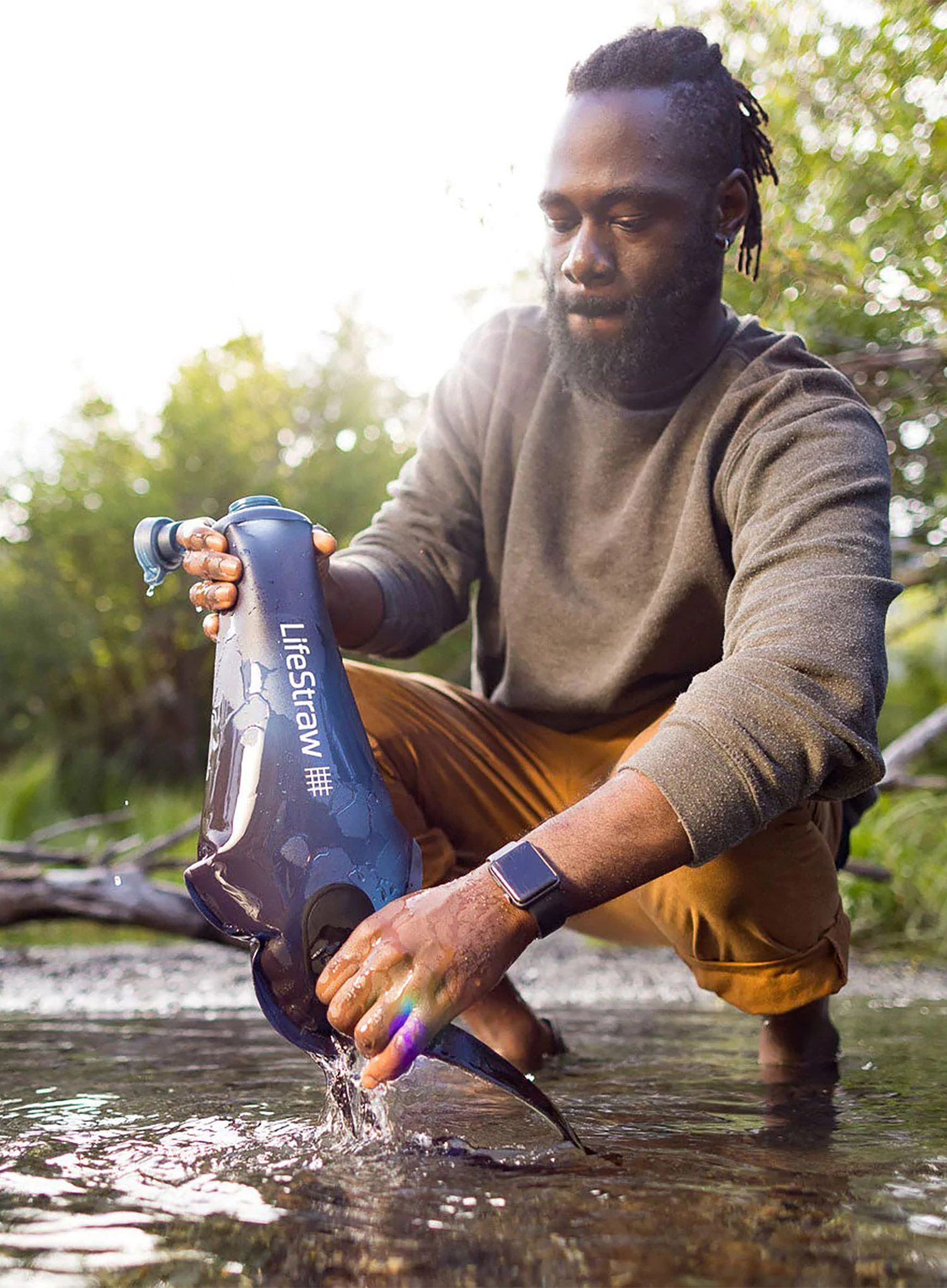Фільтр для води LifeStraw Peak Series Flex Gravity Water Filter System 3L - blue