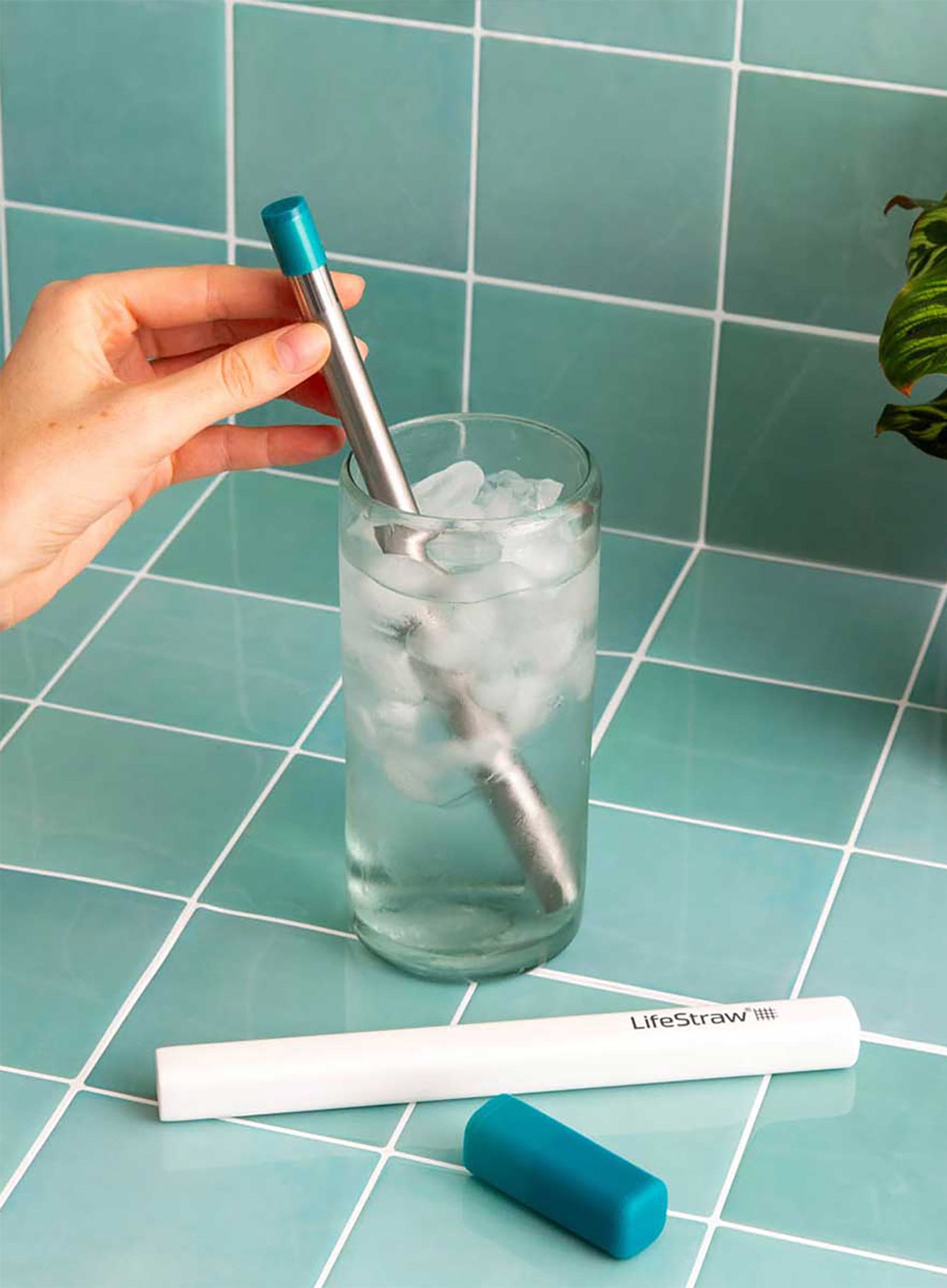 Фільтр для води LifeStraw SIP - laguna teal