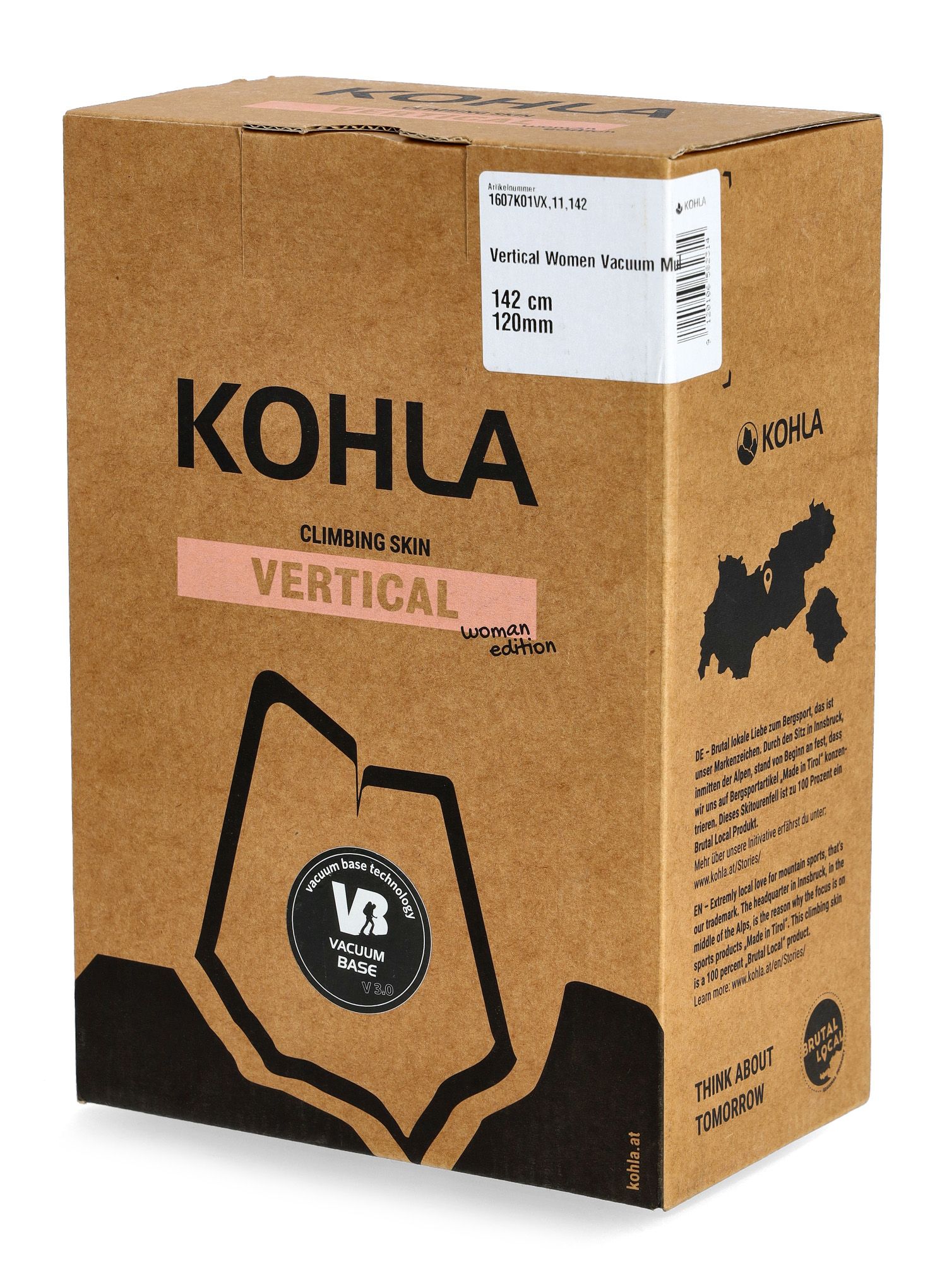 Камуси Kohla Vertical Women Vacuum Multifit 120 mm - bleache