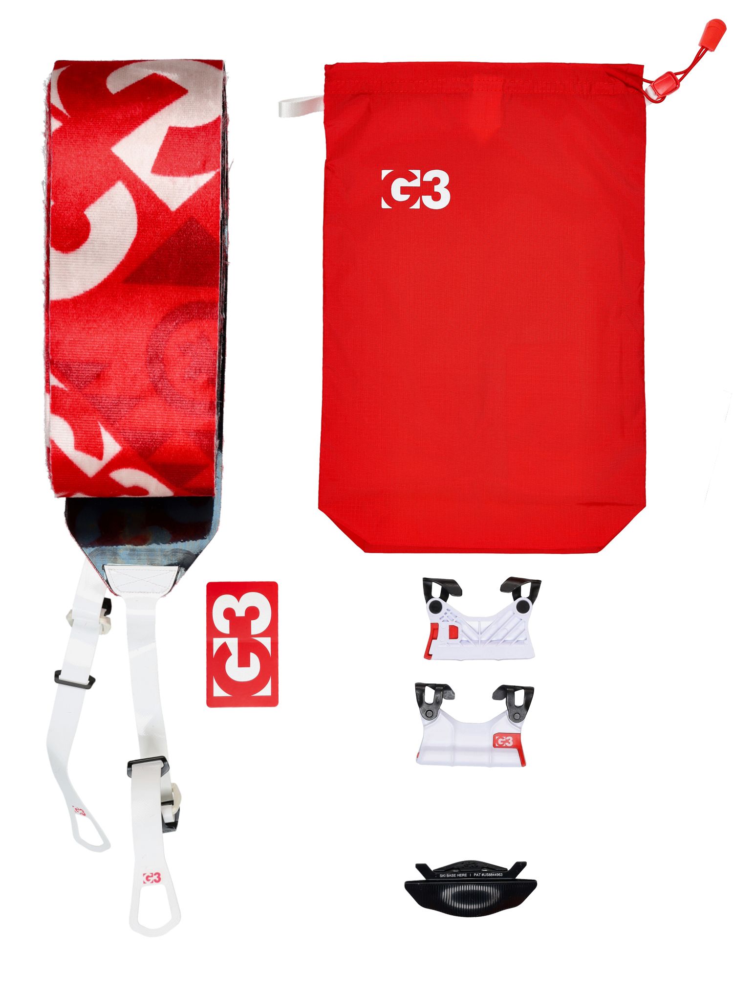 Камуси G3 Escapist Universal 100 mm - red