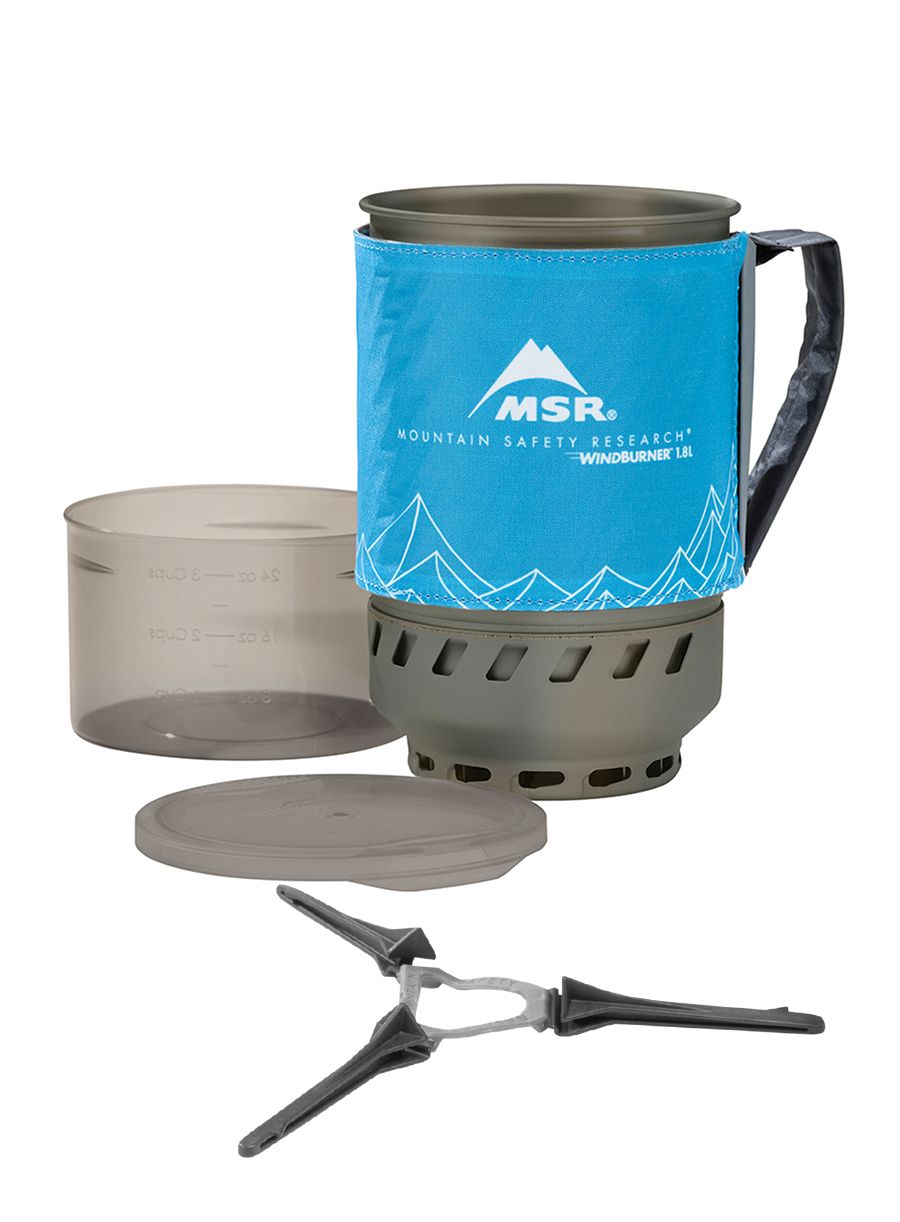 Каструля туристична MSR Windburner Duo Accessory Pot 1.8L - blue