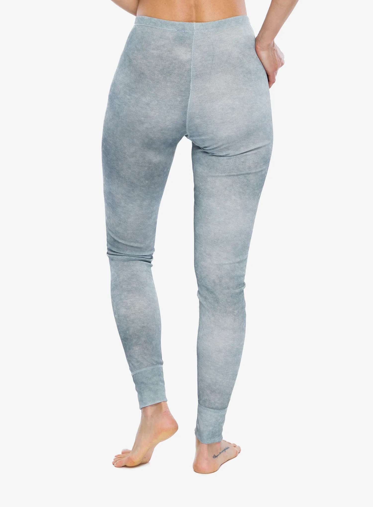 Термолосини жіночі Odlo Active Warm X Pow BL Bottom Long - silver grey