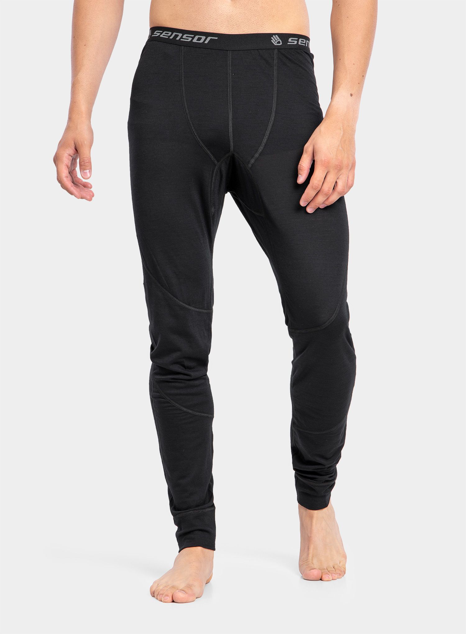 Термолегінси Sensor Merino Active Underpants - black