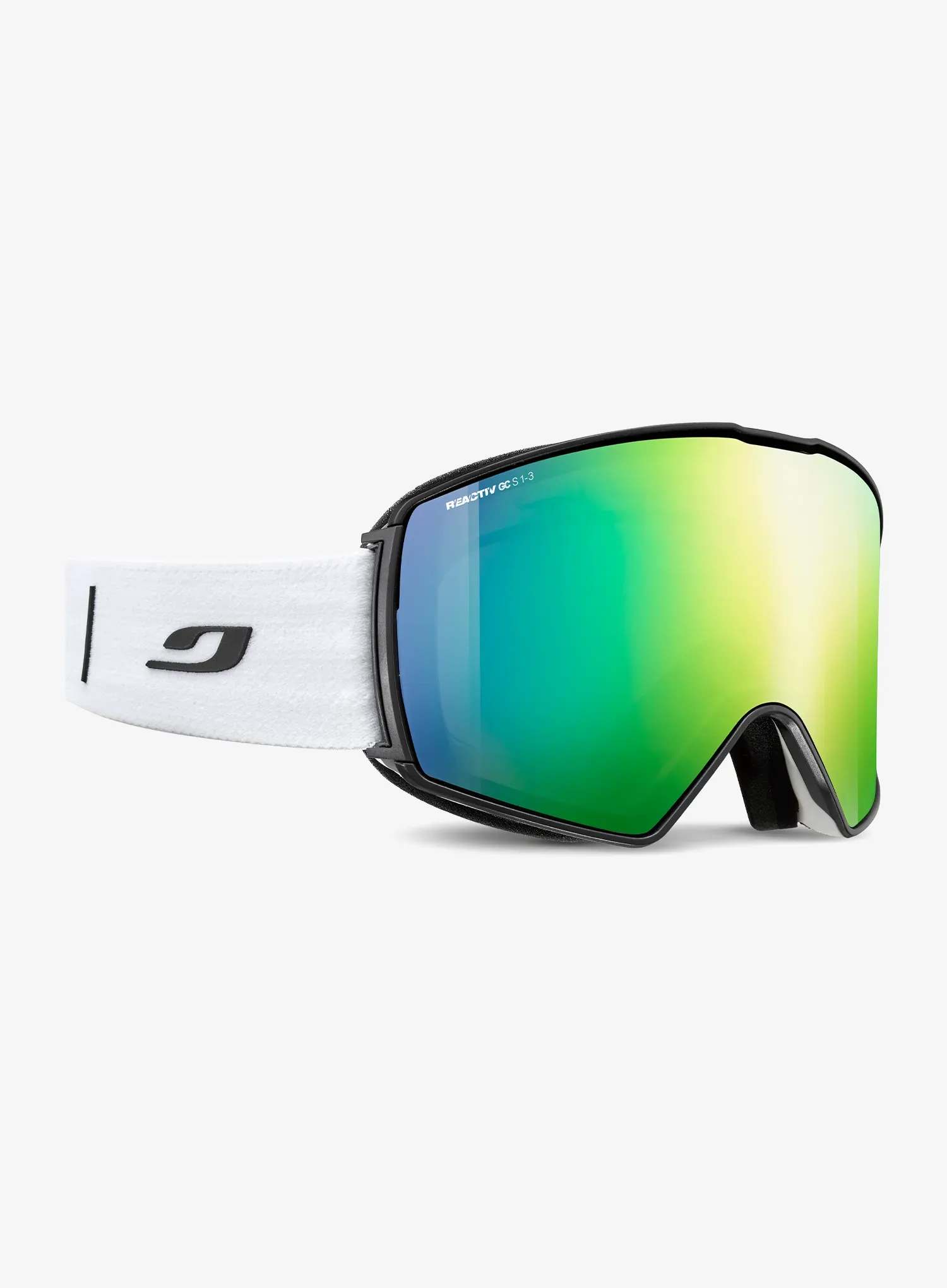 Окуляри лижні Julbo Launcher - Reactiv 1-3 Glare Control - white