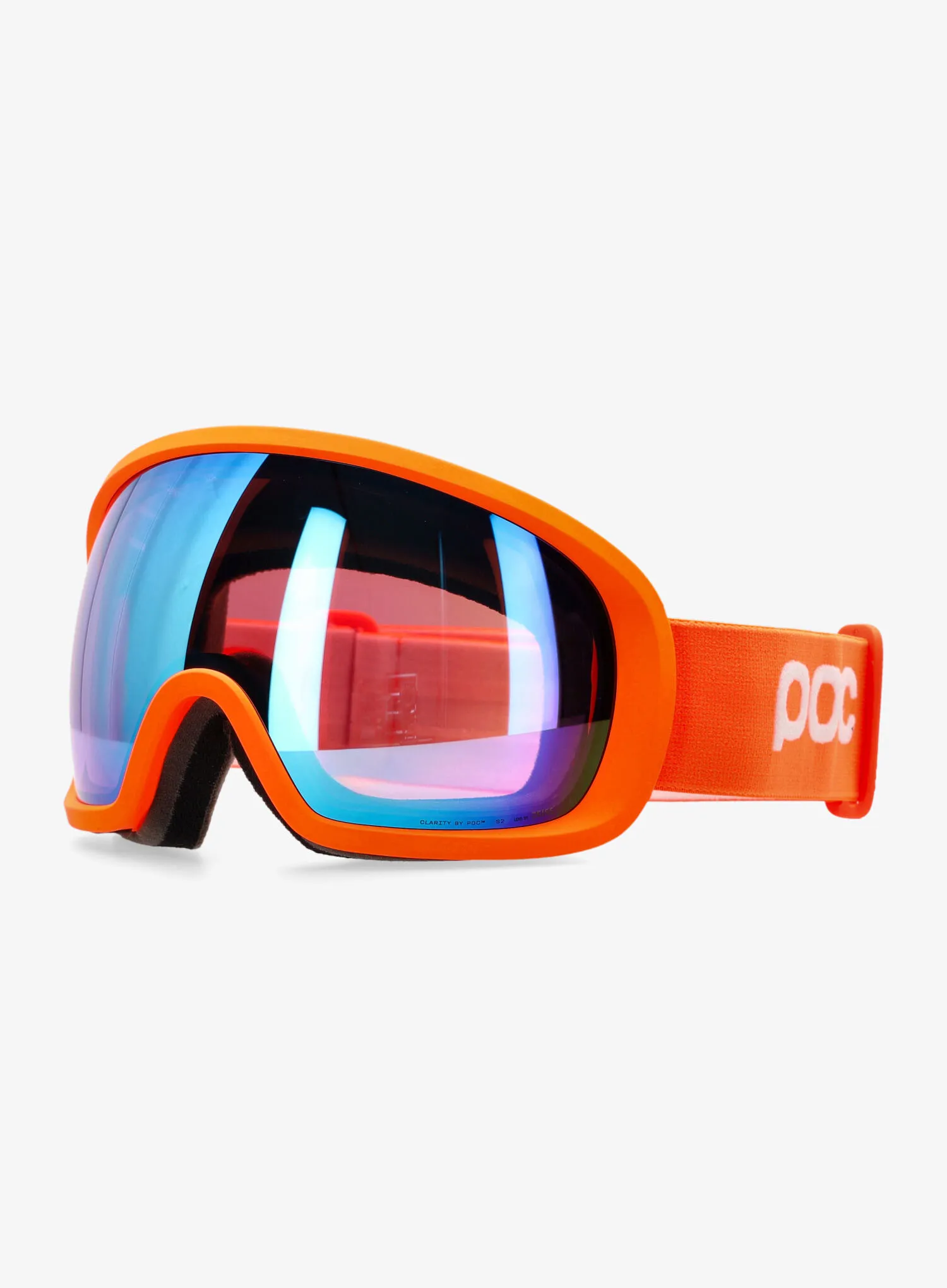 Окуляри лижні POC Fovea - zink orange/partly sunny blue
