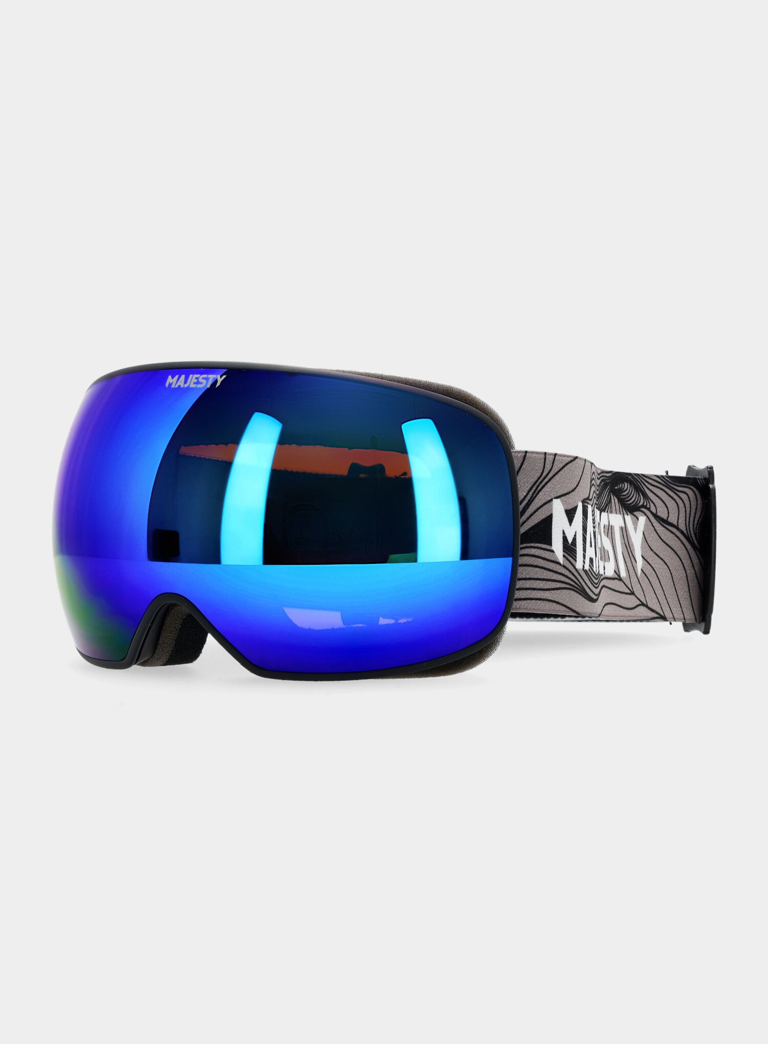 Окуляри лижні Majesty The Force Spherical - black/ultraviolet