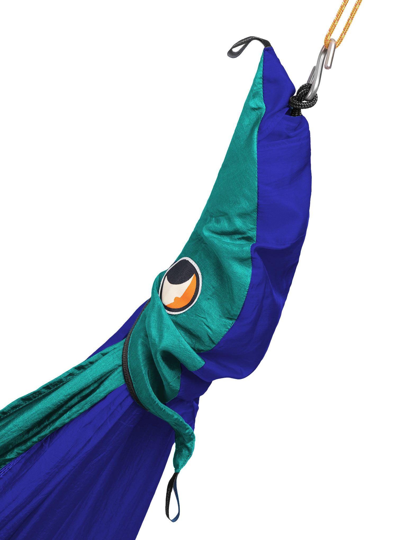 Гамак туристичний двомісний Ticket to The Moon Hammock Double - royal blue/turquoise