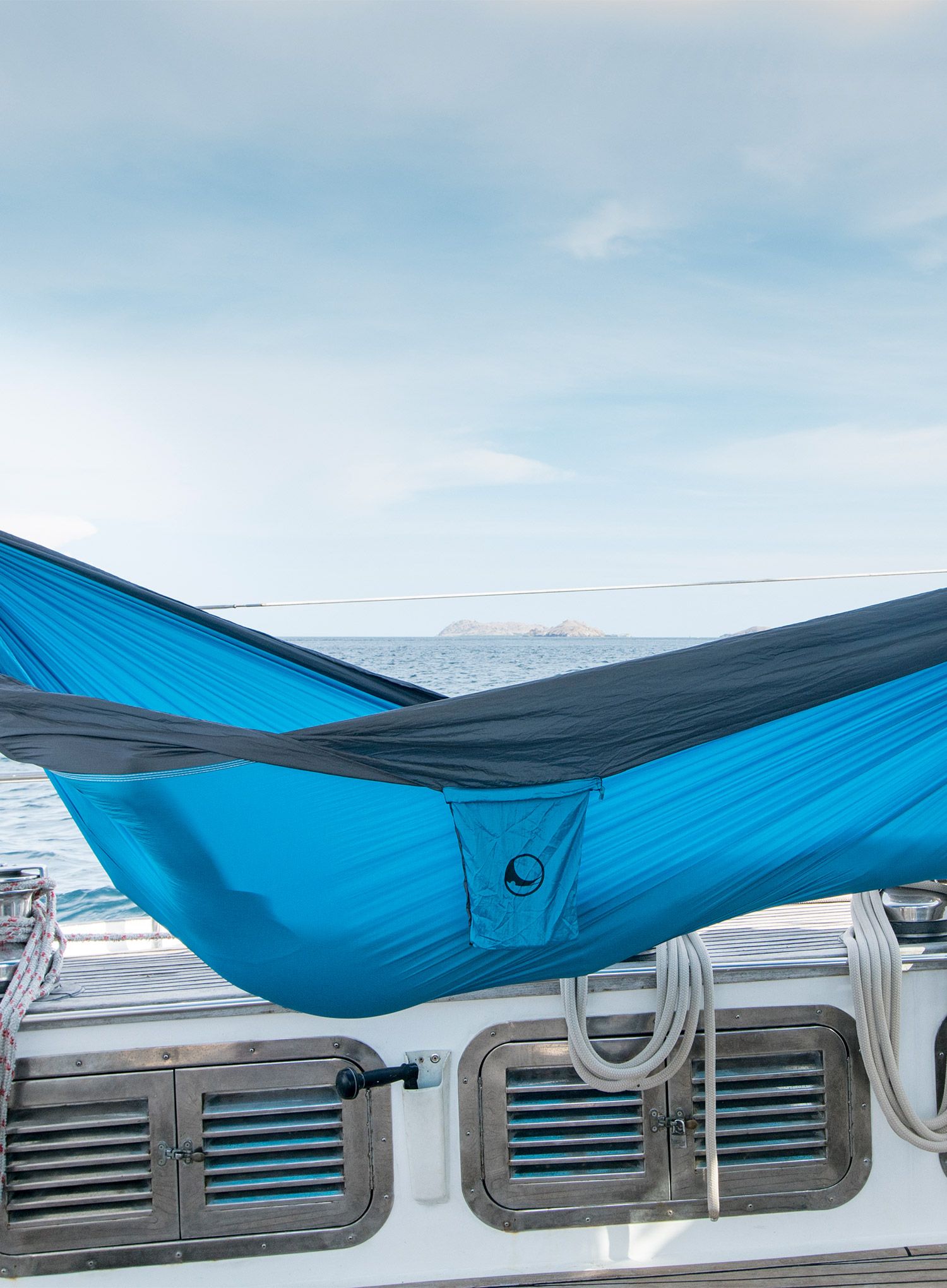 Гамак Ticket to The Moon King Size Hammock - aqua/dark grey